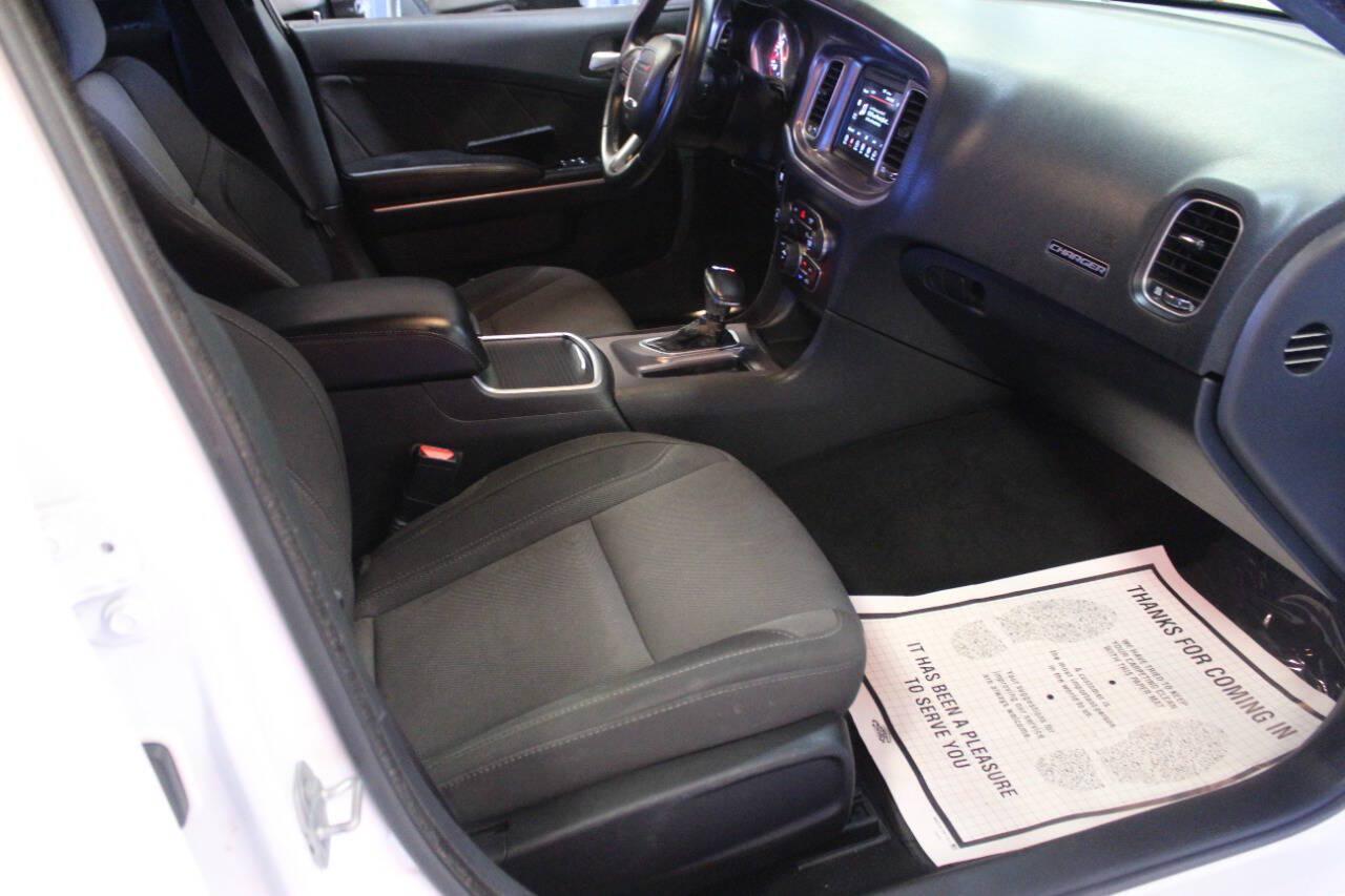 2019 White Dodge Charger SXT (2C3CDXBG8KH) with an 3.6L V6 3.6L V6 engine, Automatic 8-Speed transmission, located at 4301 NW 39th , Oklahoma City, OK, 73112, (405) 949-5600, 35.512135, -97.598671 - Hablamos espanol. SPEND SMART --- BUY FROM SUPER SPORTS. ALL PRICES, DOWN PAYMENTS, PAYMENTS, AND FINANCE TERMS ARE NEGOTIABLE AT THE TIME OF APPROVAL. WE WILL WORK WITH YOU TO FIT YOUR BUDGET. WE WILL EVEN LOWER AND ADJUST THE NUMBERS TO HELP MAKE THE VE HICLE MORE AFFORDABLE FOR YOU.- Photo#8