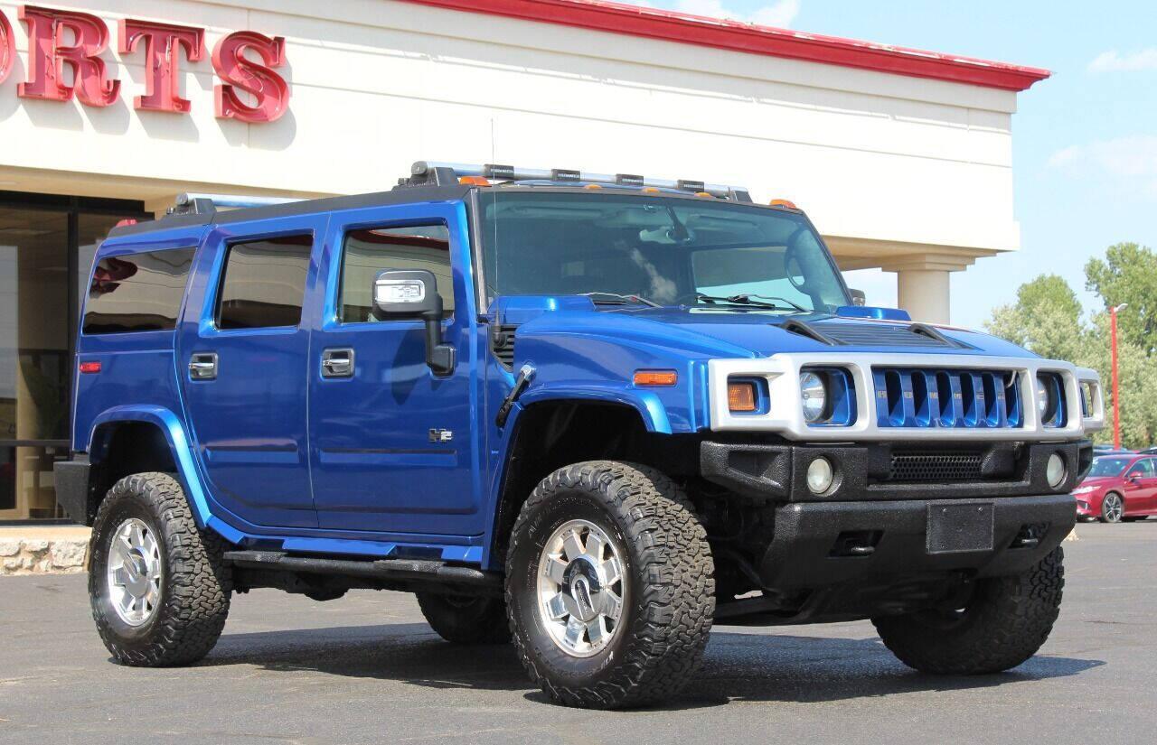 2006 Blue HUMMER H2 SUV (5GRGN23U16H) with an 6.0L V8 6.0L V8 engine, Automatic 4-Speed transmission, located at 4301 NW 39th , Oklahoma City, OK, 73112, (405) 949-5600, 35.512135, -97.598671 - NO DRIVERS LICENCE NO-FULL COVERAGE INSURANCE-NO CREDIT CHECK. COME ON OVER TO SUPERSPORTS AND TAKE A LOOK AND TEST DRIVE PLEASE GIVE US A CALL AT (405) 949-5600. NO LICENSIA DE MANEJAR- NO SEGURO DE COBERTURA TOTAL- NO VERIFICACCION DE CREDITO. POR FAVOR VENGAN A SUPERSPORTS, ECHE UN VIS - Photo#2
