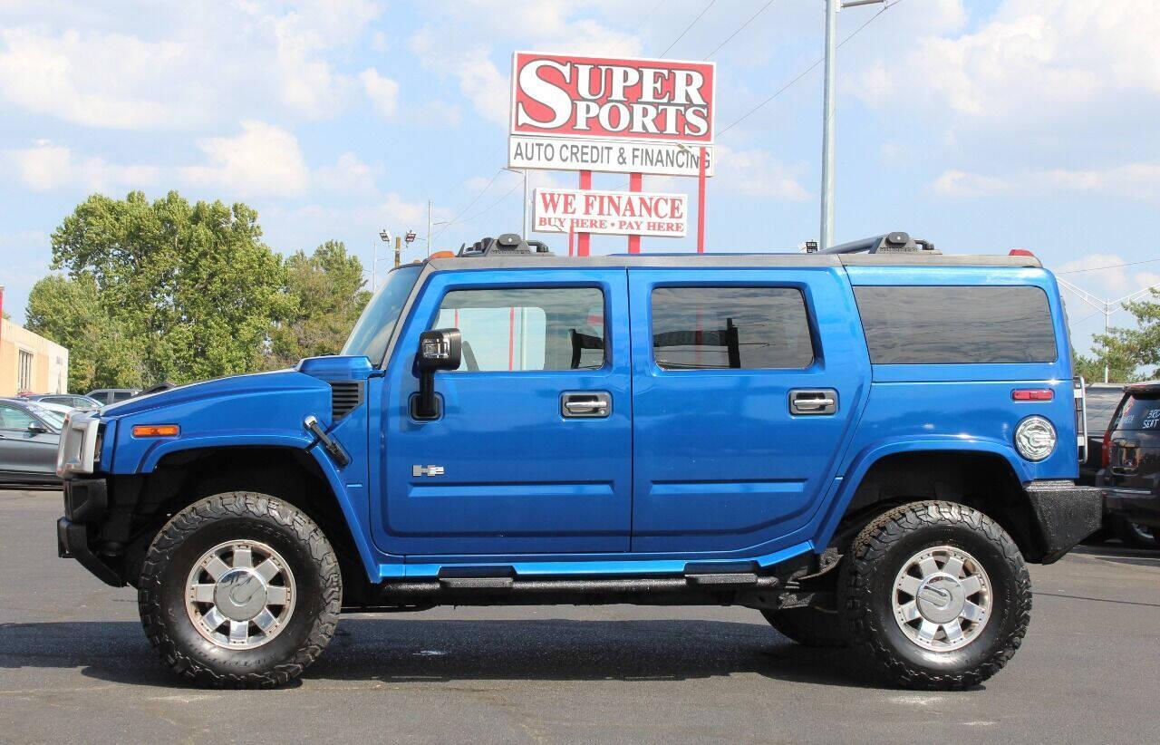2006 Blue HUMMER H2 SUV (5GRGN23U16H) with an 6.0L V8 6.0L V8 engine, Automatic 4-Speed transmission, located at 4301 NW 39th , Oklahoma City, OK, 73112, (405) 949-5600, 35.512135, -97.598671 - NO DRIVERS LICENCE NO-FULL COVERAGE INSURANCE-NO CREDIT CHECK. COME ON OVER TO SUPERSPORTS AND TAKE A LOOK AND TEST DRIVE PLEASE GIVE US A CALL AT (405) 949-5600. NO LICENSIA DE MANEJAR- NO SEGURO DE COBERTURA TOTAL- NO VERIFICACCION DE CREDITO. POR FAVOR VENGAN A SUPERSPORTS, ECHE UN VIS - Photo#6