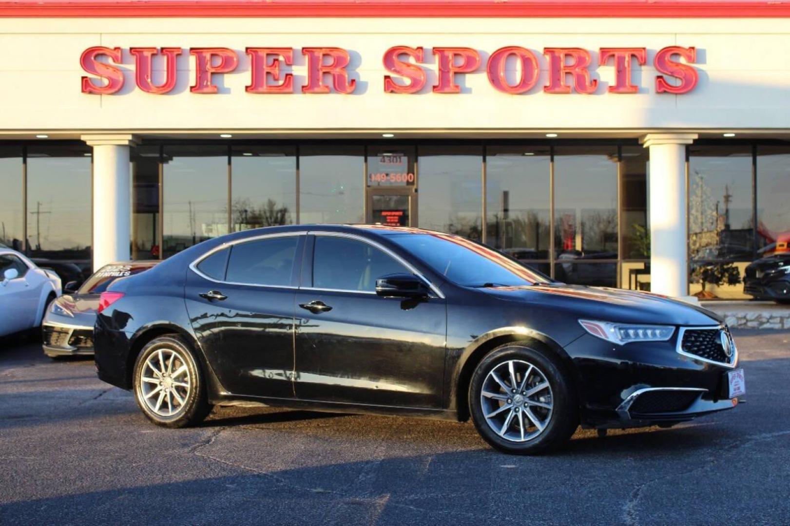 2018 Black Acura TLX Base 2.4L (19UUB1F31JA) with an 2.4L L4 DOHC 16V engine, 8A transmission, located at 4301 NW 39th , Oklahoma City, OK, 73112, (405) 949-5600, 35.512135, -97.598671 - NO DRIVERS LICENCE -NO FULL COVERAGE INSURANCE - NO CREDIT CHECK. COME ON OVER TO SUPERSPORTS, TAKE A LOOK AND TEST DRIVE. PLEASE GIVE US A CALL AT (405) 949-5600. NO LICENCIA DE CONDUCIR - NO SEGURO DE COBERTURA TOTAL - NO VERIFICACION DE CREDITO. VISITENOS EN SUPERSPORTS, MIRE - Photo#0