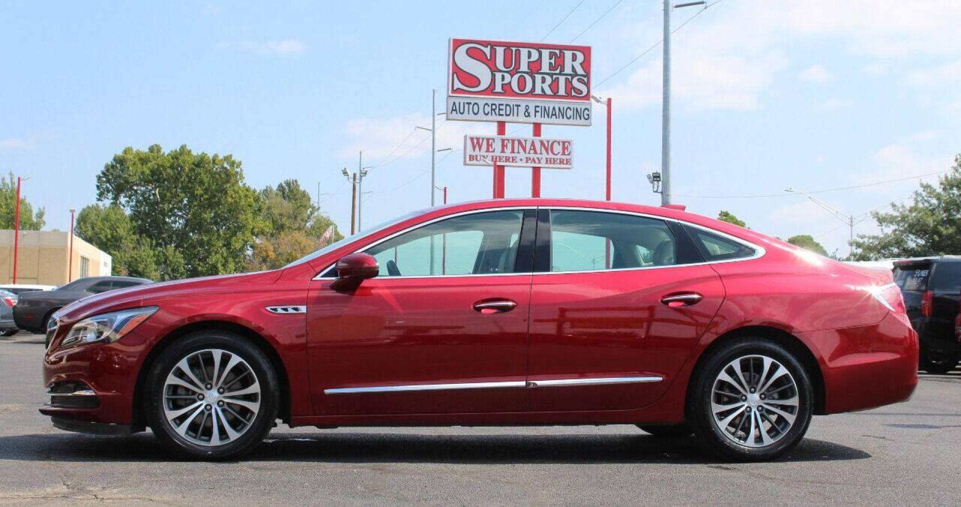 2018 Maroon Buick LaCrosse Premium (1G4ZR5SS8JU) with an 3.6L V6 DOHC 24V engine, 8A transmission, located at 4301 NW 39th , Oklahoma City, OK, 73112, (405) 949-5600, 35.512135, -97.598671 - NO DRIVERS LICENCE NO-FULL COVERAGE INSURANCE-NO CREDIT CHECK. COME ON OVER TO SUPERSPORTS AND TAKE A LOOK AND TEST DRIVE. PLEASE GIVE US A CALL AT (405) 949-5600. NO LICENSIA DE MANEJAR- NO SEGURO DE COBERTURA TOTAL- NO VERIFICACCION DE CREDITO. POR FAVOR VENGAN A SUPERSPORTS, ECHE UN - Photo#7