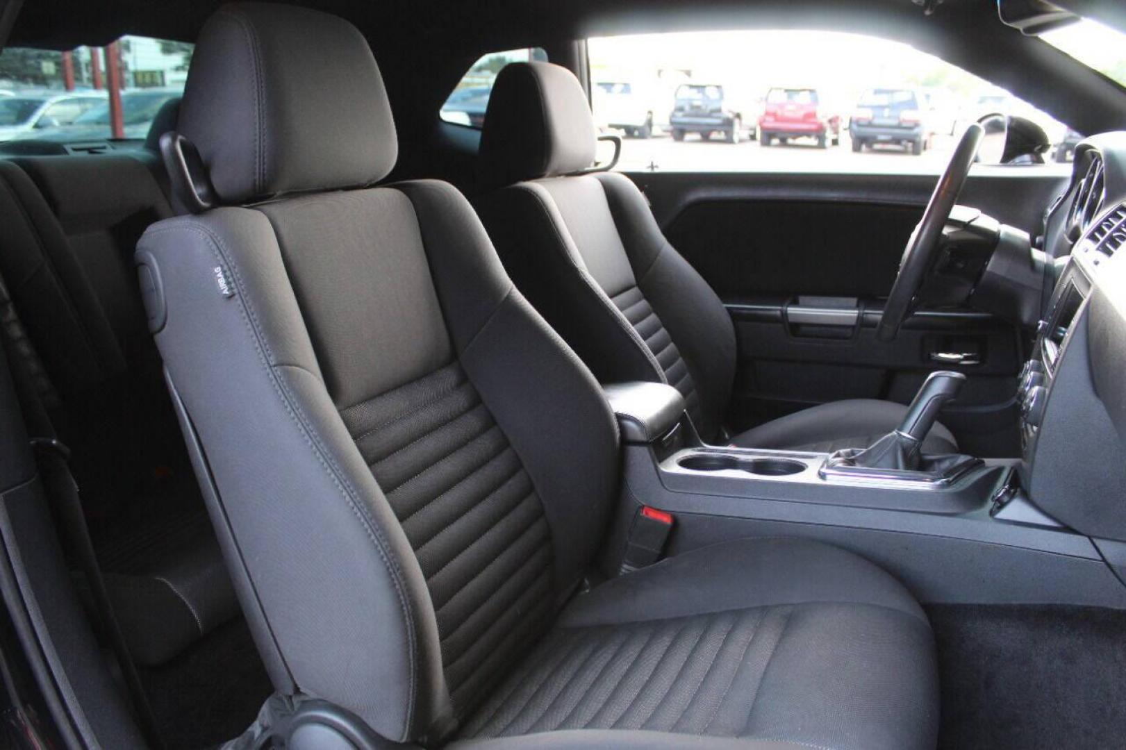 2014 Black Dodge Challenger R/T (2C3CDYBT3EH) with an 5.7L V8 OHV 16V engine, Manual 6-Speed transmission, located at 4301 NW 39th , Oklahoma City, OK, 73112, (405) 949-5600, 35.512135, -97.598671 - Photo#10