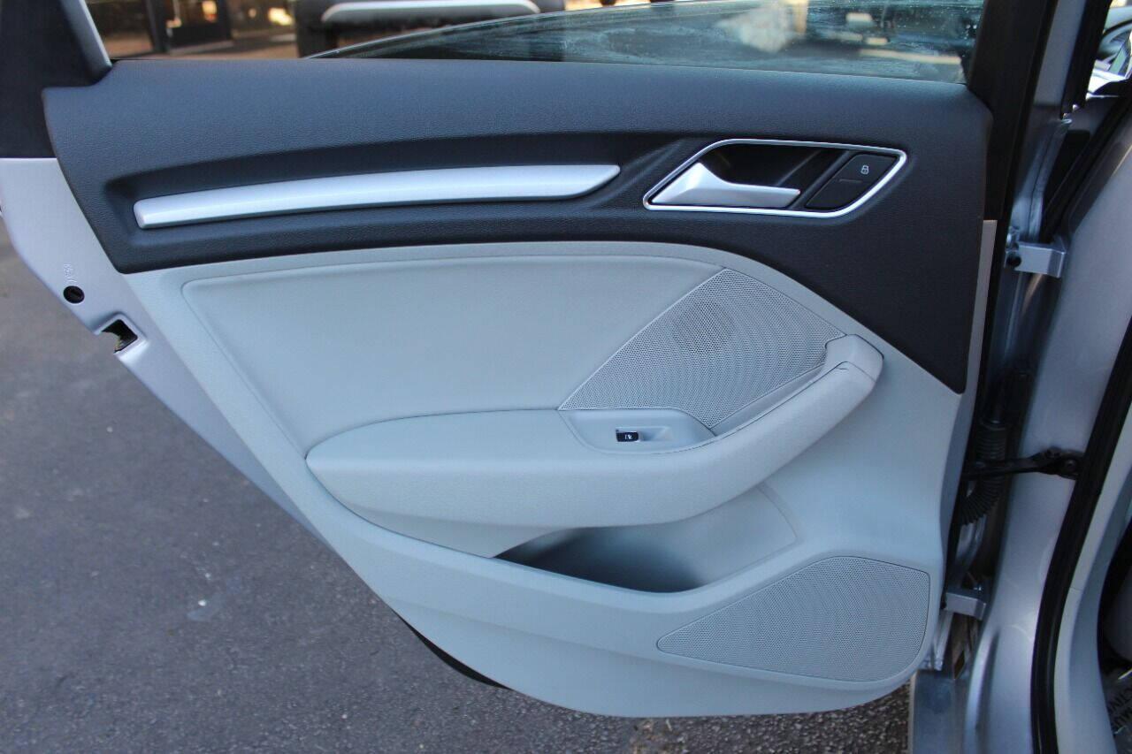 2016 Silver Audi A3 1.8T Premium FWD S tronic (WAUA7GFF7G1) with an 1.8L I4 Turbocharger 1.8L I4 engine, Automatic 6-Speed transmission, located at 4301 NW 39th , Oklahoma City, OK, 73112, (405) 949-5600, 35.512135, -97.598671 - NO DRIVERS LICENCE NO-FULL COVERAGE INSURANCE-NO CREDIT CHECK. COME ON OVER TO SUPERSPORTS AND TAKE A LOOK AND TEST DRIVE. PLEASE GIVE US A CALL AT (405) 949-5600. NO LICENCIA DE MANEJAR - NO SEGURO DE COBERTURA TOTAL - NO VERIFICACION DE CREDITO. POR FAVOR VENGAN A SUPERSPORTS, ECHE UN - Photo#13