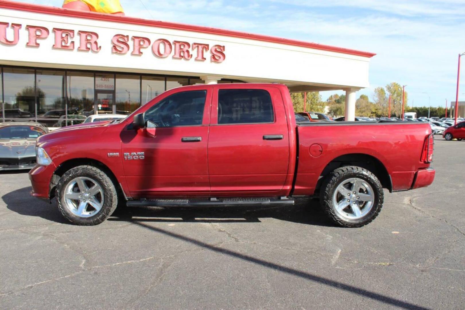 2014 Red RAM 1500 Tradesman Crew Cab SWB 4WD (1C6RR7KT9ES) with an 5.7L V8 OHV 16V engine, 6-Speed Automatic transmission, located at 4301 NW 39th , Oklahoma City, OK, 73112, (405) 949-5600, 35.512135, -97.598671 - NO DRIVERS LICENCE -NO FULL COVERAGE INSURANCE - NO CREDIT CHECK.COME ON OVER TO SUPERSPORTS, TAKE A LOOK AND TEST DRIVE. PLEASE GIVE US A CALL AT (405) 949-5600. NO LICENCIA DE CONDUCIR - NO SEGURO DE COBERTURA TOTAL - NO VERIFICACION DE CREDITO. VISITENOS EN SUPERSPORTS, MIRE NUEST - Photo#5