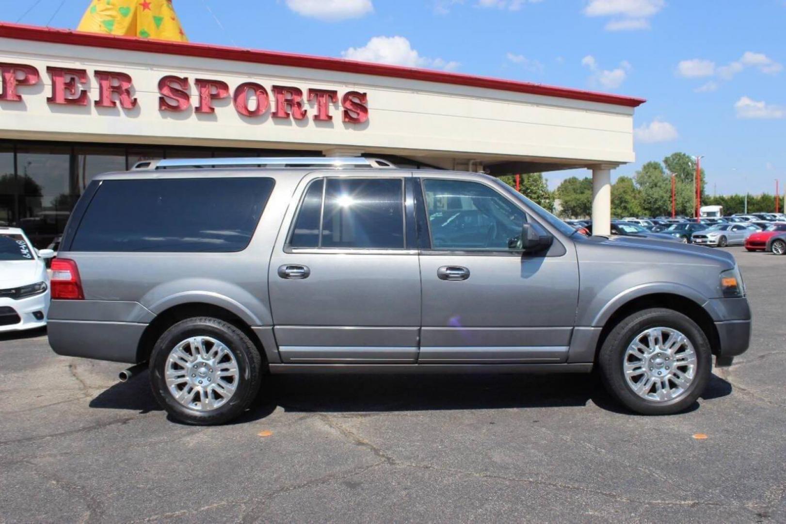 2014 Charcoal Ford Expedition EL Limited 2WD (1FMJK1K58EE) with an 5.4L V8 SOHC 16V FFV engine, 6-Speed Automatic transmission, located at 4301 NW 39th , Oklahoma City, OK, 73112, (405) 949-5600, 35.512135, -97.598671 - NO DRIVERS LICENCE NO - FULL COVERAGE INSURANCE - NO CREDIT CHECK. COME ON OVER TO SUPERSPORTS AND TAKE A LOOK AND TEST DRIVE. PLEASE GIVE US A CALL AT (405) 949-5600. NO LICENCIA DE MANEJAR - NO SEGURO DE COBERTURA TOTAL- NO VERIFICACION DE CREDITO. POR FAVOR VENGAN A SUPERSPORTS, ECHE - Photo#2