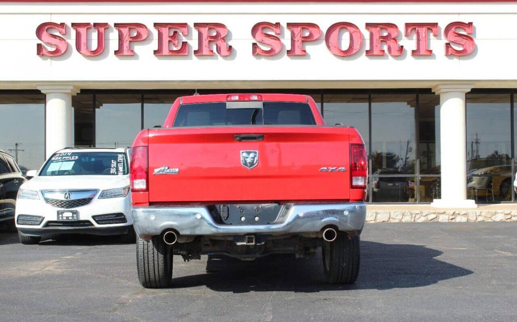 2019 Red RAM 1500 SLT Crew Cab SWB 4WD (1C6RR7LT6KS) with an 5.7L V8 OHV 16V engine, 8A transmission, located at 4301 NW 39th , Oklahoma City, OK, 73112, (405) 949-5600, 35.512135, -97.598671 - NO DRIVERS LICENCE NO-FULL COVERAGE INSURANCE-NO CREDIT CHECK. COME ON OVER TO SUPERSPORTS AND TAKE A LOOK AND TEST DRIVE. PLEASE GIVE US A CALL AT (405) 949-5600. NO LICENSIA DE MANEJAR- NO SEGURO DE COBERTURA TOTAL- NO VERIFICACCION DE CREDITO. POR FAVOR VENGAN A SUPERSPORTS, - Photo#4