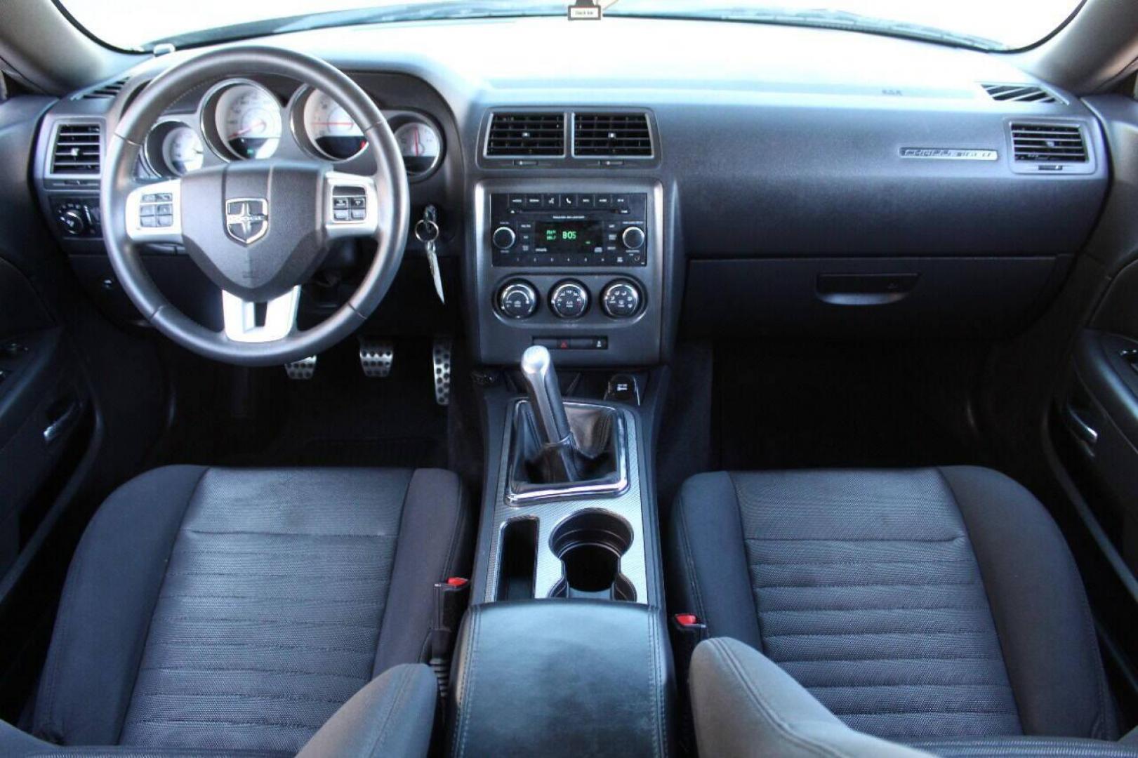 2013 Black Dodge Challenger R/T (2C3CDYBT2DH) with an 5.7L V8 OHV 16V engine, 4-Speed Automatic transmission, located at 4301 NW 39th , Oklahoma City, OK, 73112, (405) 949-5600, 35.512135, -97.598671 - Photo#14