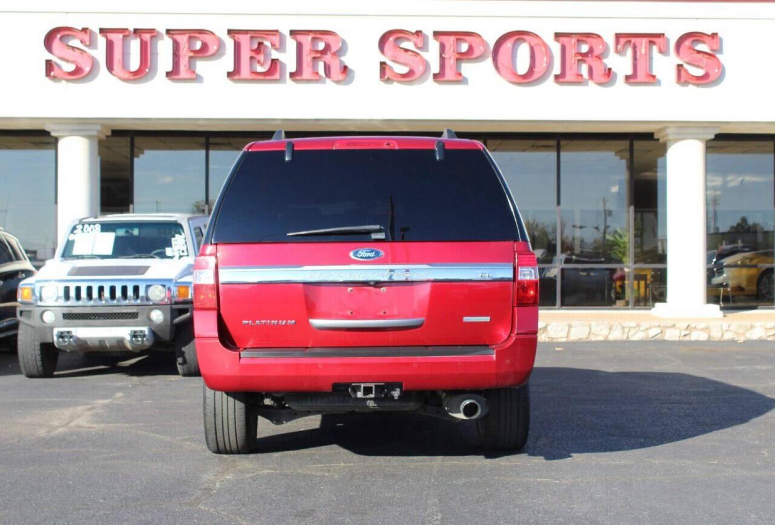 2015 Burgundy Ford Expedition EL Platinum 4WD (1FMJK1MT1FE) with an 3.5L V6 DOHC 24V FFV engine, 6-Speed Automatic transmission, located at 4301 NW 39th , Oklahoma City, OK, 73112, (405) 949-5600, 35.512135, -97.598671 - Photo#4