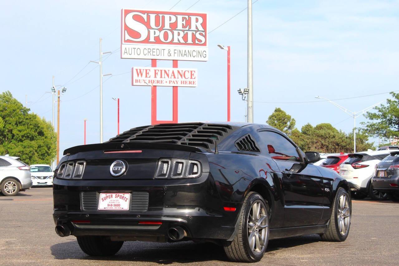 2014 Black Ford Mustang GT Coupe (1ZVBP8CF9E5) with an 5.0L V8 5.0L V8 engine, Automatic 6-Speed transmission, located at 4301 NW 39th , Oklahoma City, OK, 73112, (405) 949-5600, 35.512135, -97.598671 - NO DRIVERS LICENCE -NO FULL COVERAGE INSURANCE - NO CREDIT CHECK. COME ON OVER TO SUPERSPORTS, TAKE A LOOK AND TEST DRIVE. PLEASE GIVE US A CALL AT (405) 949-5600. NO LICENCIA DE CONDUCIR - NO SEGURO DE COBERTURA TOTAL - NO VERIFICACION DE CREDITO. VISITENOS EN SUPERSPORTS, MIRE NUESTRO N - Photo#3