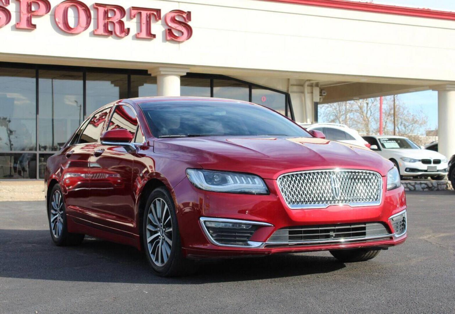 2017 Red Lincoln MKZ Premier FWD (3LN6L5A98HR) with an 2.0L L4 DOHC 16V engine, 6A transmission, located at 4301 NW 39th , Oklahoma City, OK, 73112, (405) 949-5600, 35.512135, -97.598671 - Photo#0