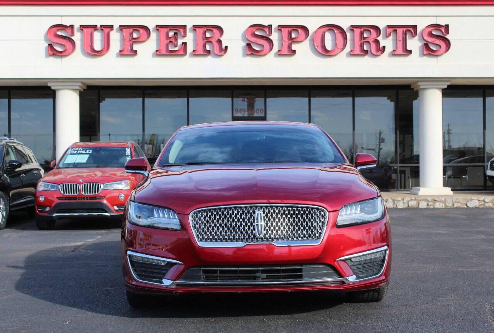 2017 Red Lincoln MKZ Premier FWD (3LN6L5A98HR) with an 2.0L L4 DOHC 16V engine, 6A transmission, located at 4301 NW 39th , Oklahoma City, OK, 73112, (405) 949-5600, 35.512135, -97.598671 - Photo#2