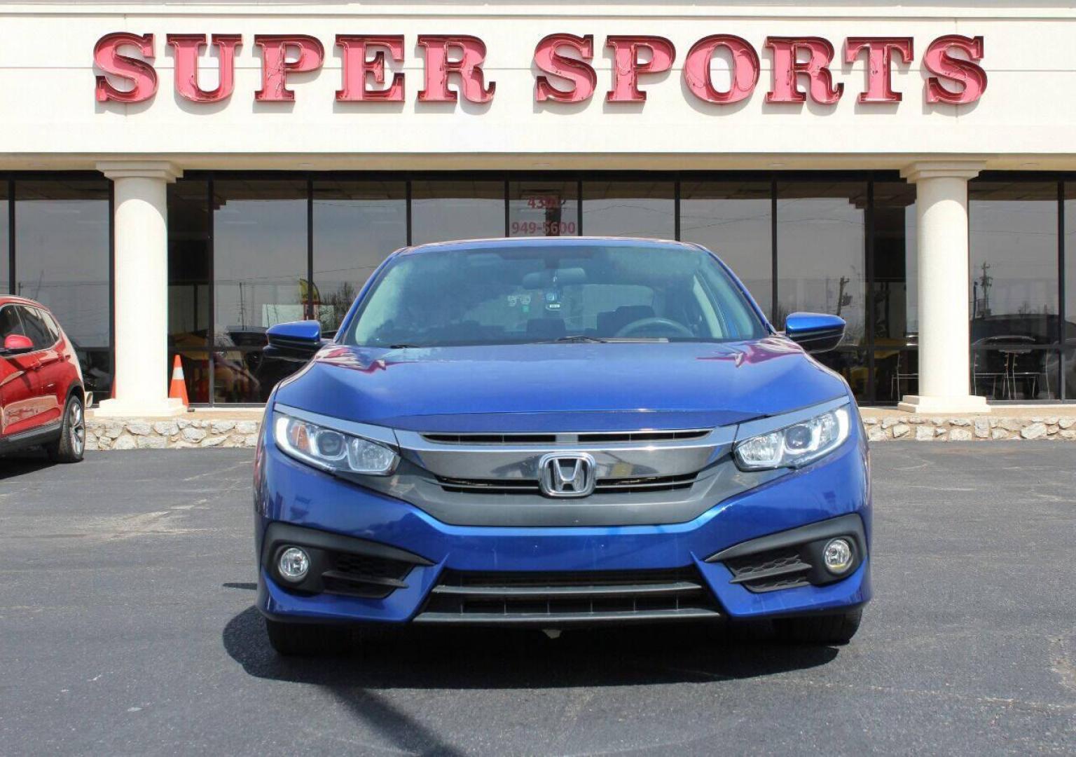 2016 Blue Honda Civic EX-T Sedan CVT (19XFC1F31GE) with an 1.5L L4 DOHC 16V TURBO engine, CVT transmission, located at 4301 NW 39th , Oklahoma City, OK, 73112, (405) 949-5600, 35.512135, -97.598671 - NO DRIVERS LICENSE - NO FULL COVERAGE INSURANCE - NO CREDIT CHECK. COME ON OVER TO SUPERSPORTS AND TAKE A LOOK AND TEST DRIVE PLEASE GIVE US A CALL AT (405) 949-5600. NO LICENCIA DE MANEJAR - NO SEGURO DE COBERTURA TOTAL- NO VERIFICACCION DE CREDITO. POR FAVOR VENGAN A SUPERSPORTS, ECHE - Photo#2
