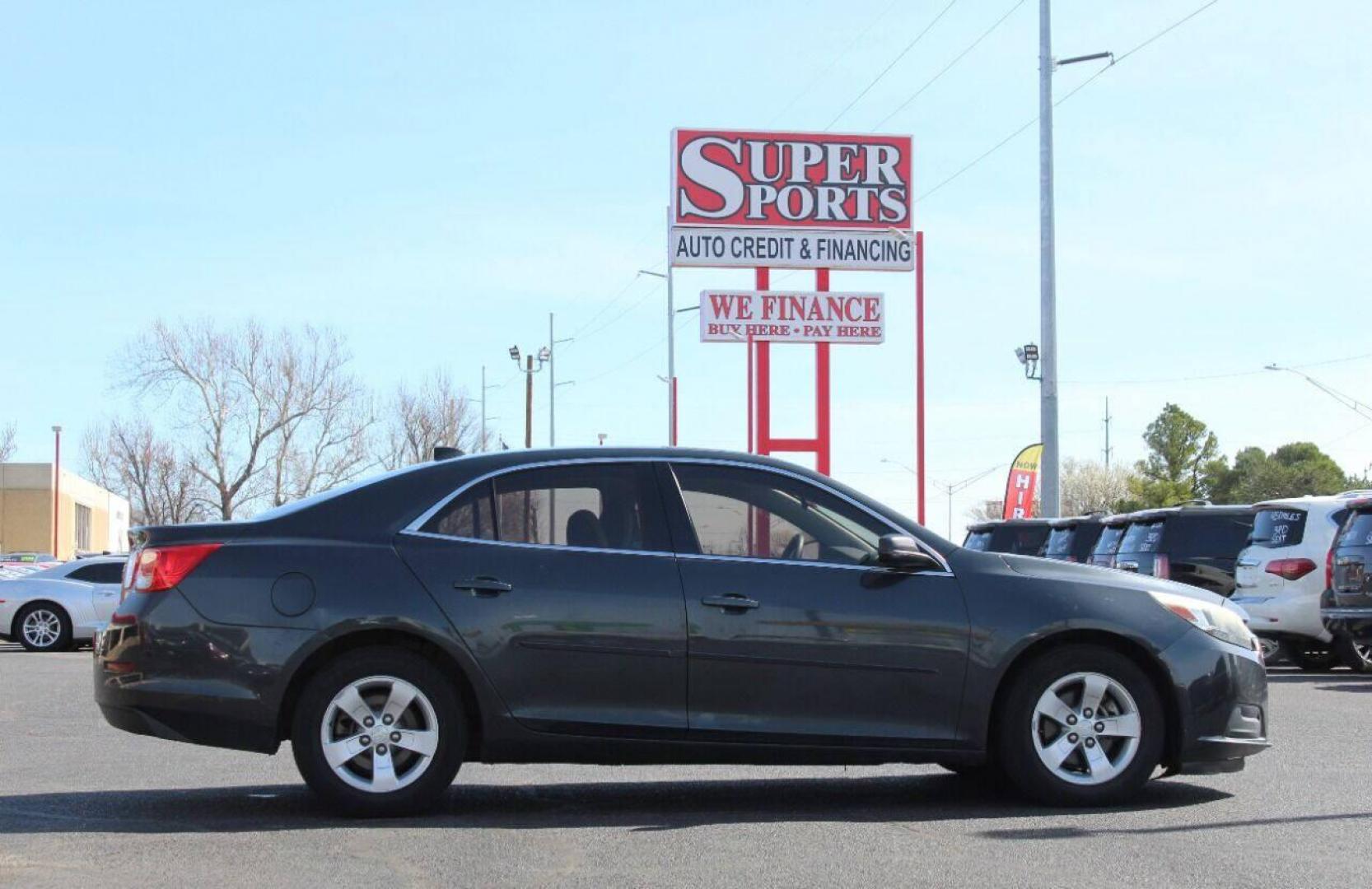 2014 Black Chevrolet Malibu LS (1G11B5SL8EF) with an 2.5L L4 DOHC 16V engine, 6-Speed Automatic transmission, located at 4301 NW 39th , Oklahoma City, OK, 73112, (405) 949-5600, 35.512135, -97.598671 - NO DRIVERS LICENSE - NO FULL COVERAGE INSURANCE - NO CREDIT CHECK. COME ON OVER TO SUPERSPORTS AND TAKE A LOOK AND TEST DRIVE. PLEASE GIVE US A CALL AT (405) 949-5600. NO LICENCIA DE MANEJAR - NO SEGURO DE COBERTURA TOTAL - NO VERIFICACION DE CREDITO. POR FAVOR VENGAN A SUPERSPORTS, ECH - Photo#3