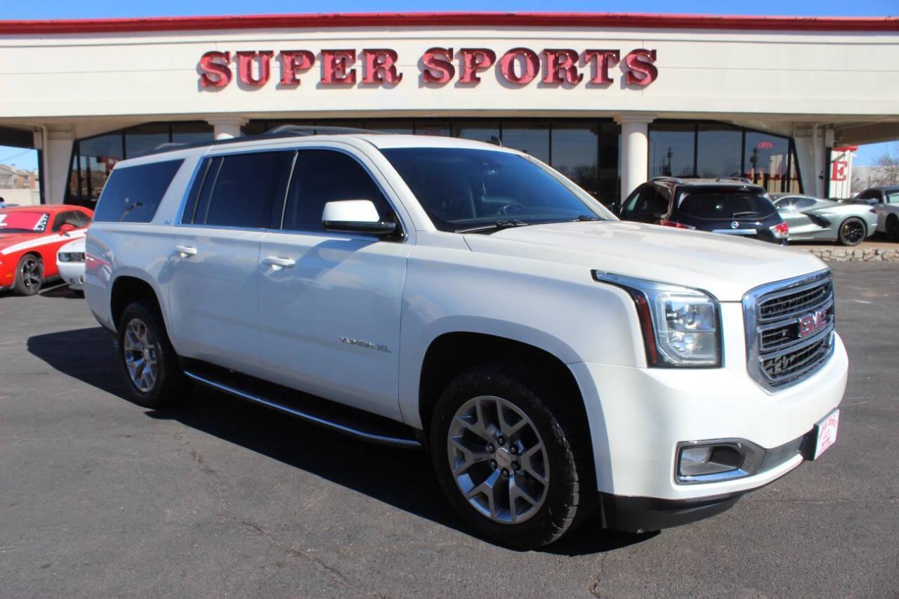 2015 White GMC Yukon XL SLT 1/2 Ton 4WD (1GKS2HKCXFR) with an 5.3L V8 OHV 16V engine, 6-Speed Automatic transmission, located at 4301 NW 39th , Oklahoma City, OK, 73112, (405) 949-5600, 35.512135, -97.598671 - NO DRIVERS LICENCE -NO FULL COVERAGE INSURANCE - NO CREDIT CHECK. COME ON OVER TO SUPERSPORTS, TAKE A LOOK AND TEST DRIVE. PLEASE GIVE US A CALL AT (405) 949-5600. NO LICENCIA DE CONDUCIR - NO SEGURO DE COBERTURA TOTAL - NO VERIFICACION DE CREDITO. VISITENOS EN SUPERSPORTS, MIRE NUESTRO - Photo#0