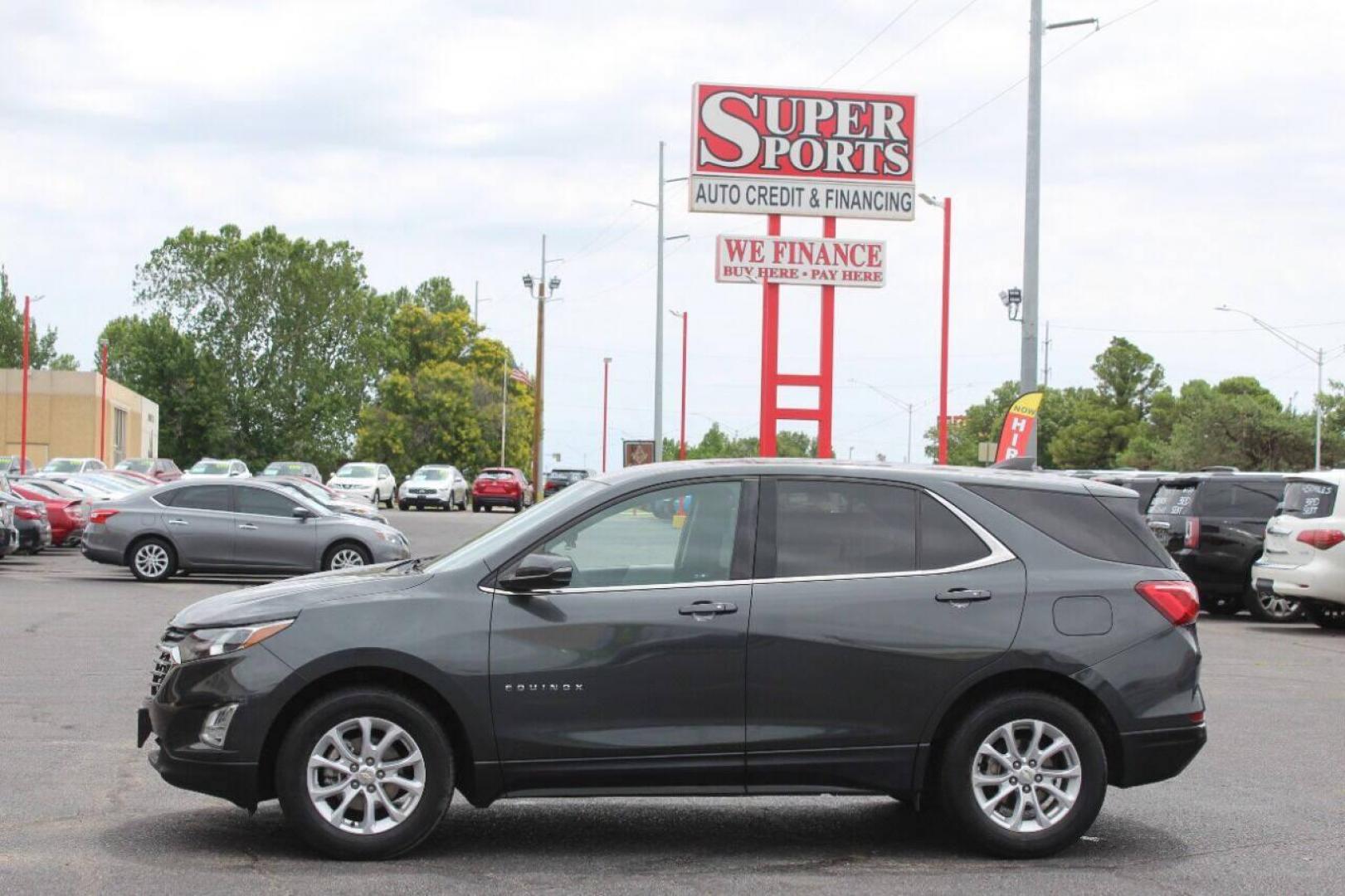 2018 Black Chevrolet Equinox LT 2WD (3GNAXJEV5JS) with an 1.5L L4 DIR DOHC 16V TURBO engine, 6A transmission, located at 4301 NW 39th , Oklahoma City, OK, 73112, (405) 949-5600, 35.512135, -97.598671 - Photo#6