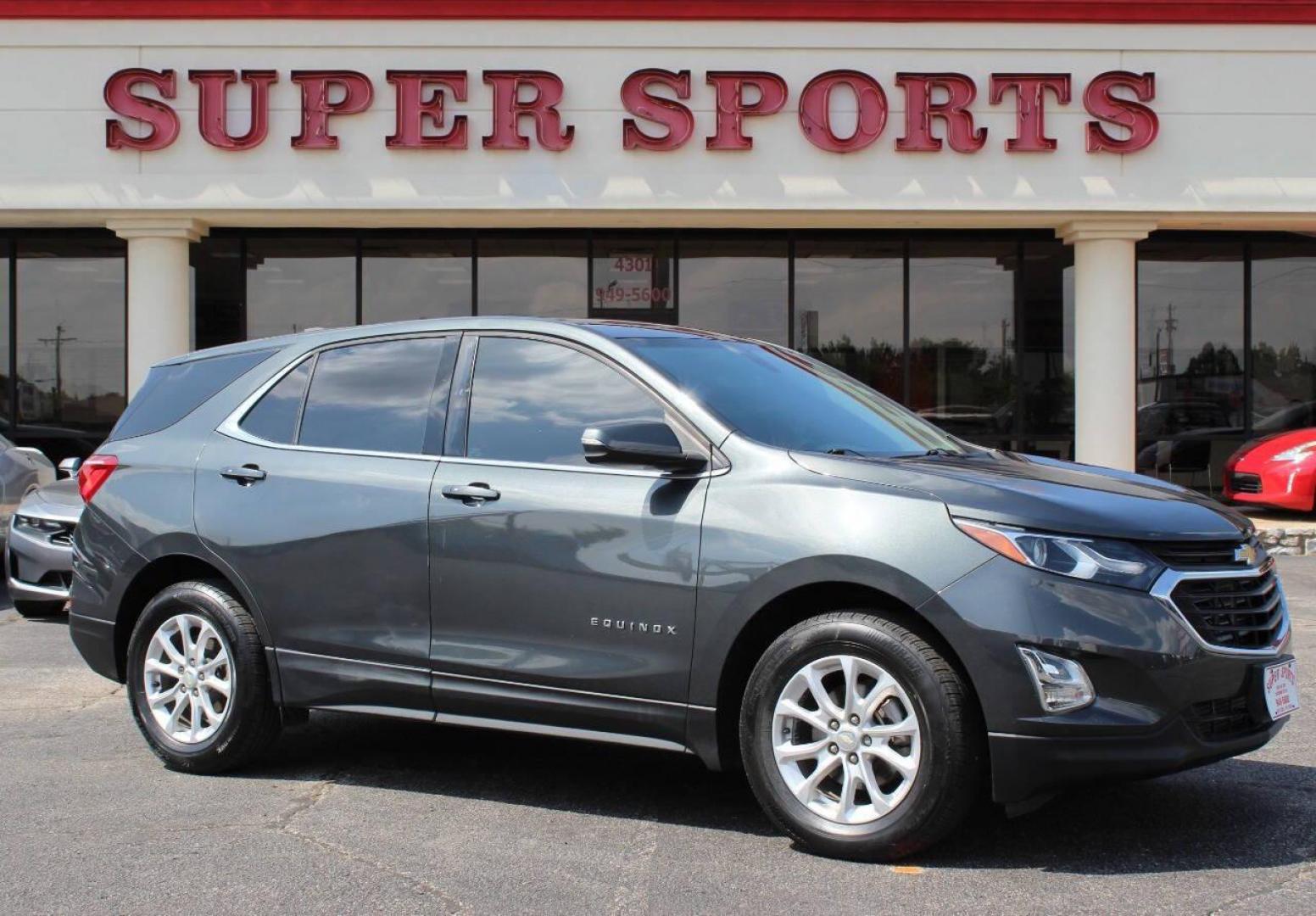 2018 Charcoal Chevrolet Equinox LT 2WD (3GNAXJEV5JS) with an 1.5L L4 DIR DOHC 16V TURBO engine, 6A transmission, located at 4301 NW 39th , Oklahoma City, OK, 73112, (405) 949-5600, 35.512135, -97.598671 - NO DRIVERS LICENCE -NO FULL COVERAGE INSURANCE - NO CREDIT CHECK. COME ON OVER TO SUPERSPORTS, TAKE A LOOK AND TEST DRIVE. PLEASE GIVE US A CALL AT (405) 949-5600. NO LICENCIA DE CONDUCIR - NO SEGURO DE COBERTURA TOTAL - NO VERIFICACION DE CREDITO. VISITENOS EN SUPERSPORTS, MIRE NUESTRO - Photo#2