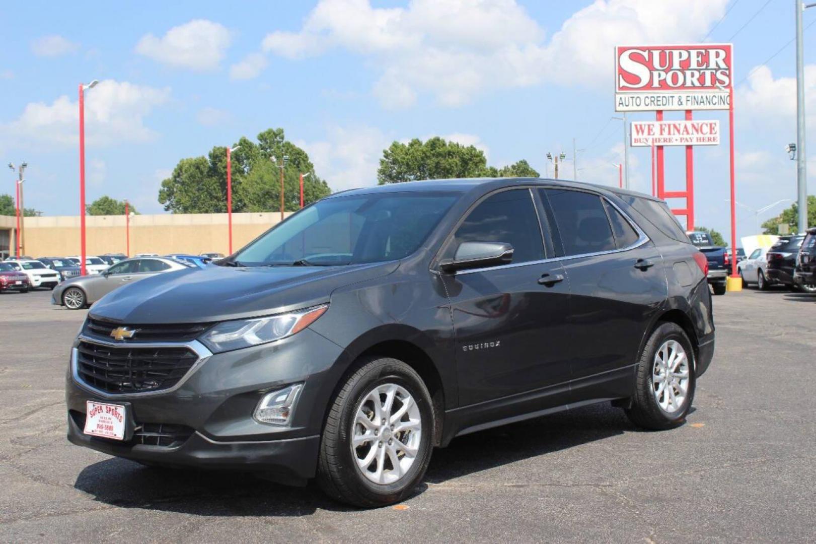 2018 Charcoal Chevrolet Equinox LT 2WD (3GNAXJEV5JS) with an 1.5L L4 DIR DOHC 16V TURBO engine, 6A transmission, located at 4301 NW 39th , Oklahoma City, OK, 73112, (405) 949-5600, 35.512135, -97.598671 - NO DRIVERS LICENCE -NO FULL COVERAGE INSURANCE - NO CREDIT CHECK. COME ON OVER TO SUPERSPORTS, TAKE A LOOK AND TEST DRIVE. PLEASE GIVE US A CALL AT (405) 949-5600. NO LICENCIA DE CONDUCIR - NO SEGURO DE COBERTURA TOTAL - NO VERIFICACION DE CREDITO. VISITENOS EN SUPERSPORTS, MIRE NUESTRO - Photo#7