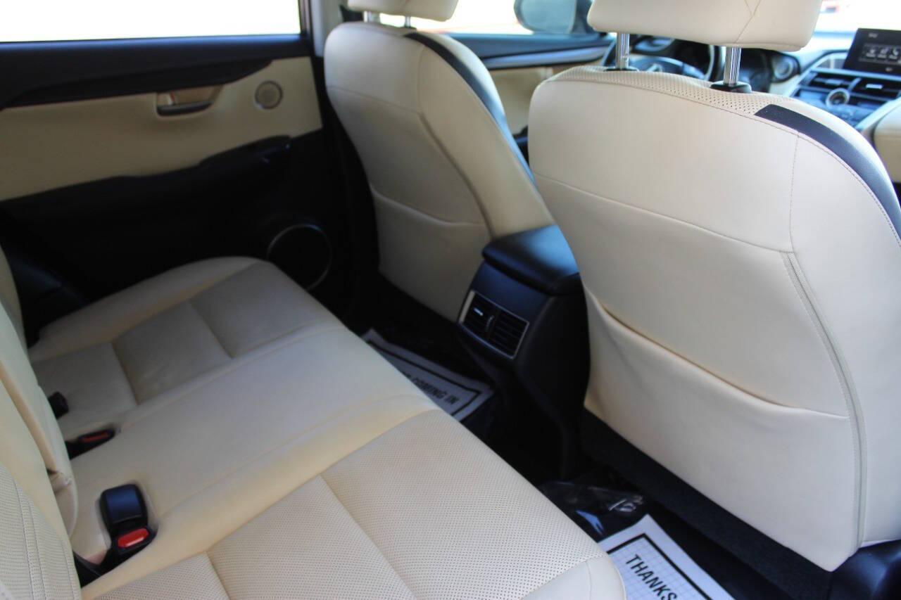 2017 White Lexus NX 200t FWD (JTJYARBZ5H2) with an 2.0L L4 DOHC 16V engine, 6A transmission, located at 4301 NW 39th , Oklahoma City, OK, 73112, (405) 949-5600, 35.512135, -97.598671 - NO DRIVERS LICENCE -NO FULL COVERAGE INSURANCE - NO CREDIT CHECK. COME ON OVER TO SUPERSPORTS, TAKE A LOOK AND TEST DRIVE. PLEASE GIVE US A CALL AT (405) 949-5600. NO LICENCIA DE CONDUCIR - NO SEGURO DE COBERTURA TOTAL - NO VERIFICACION DE CREDITO. VISITENOS EN SUPERSPORTS, MIRE NUESTRO - Photo#11