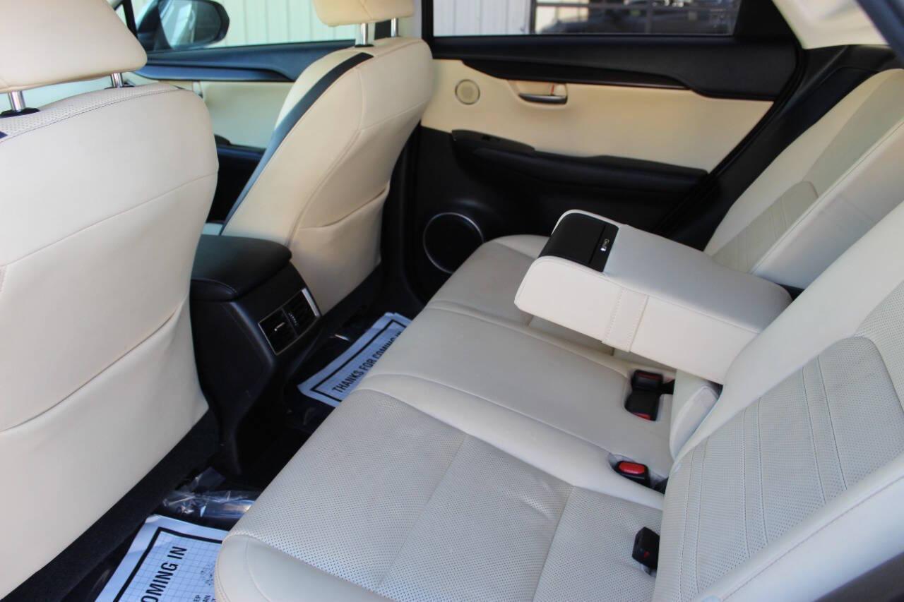 2017 White Lexus NX 200t FWD (JTJYARBZ5H2) with an 2.0L L4 DOHC 16V engine, 6A transmission, located at 4301 NW 39th , Oklahoma City, OK, 73112, (405) 949-5600, 35.512135, -97.598671 - NO DRIVERS LICENCE -NO FULL COVERAGE INSURANCE - NO CREDIT CHECK. COME ON OVER TO SUPERSPORTS, TAKE A LOOK AND TEST DRIVE. PLEASE GIVE US A CALL AT (405) 949-5600. NO LICENCIA DE CONDUCIR - NO SEGURO DE COBERTURA TOTAL - NO VERIFICACION DE CREDITO. VISITENOS EN SUPERSPORTS, MIRE NUESTRO - Photo#15