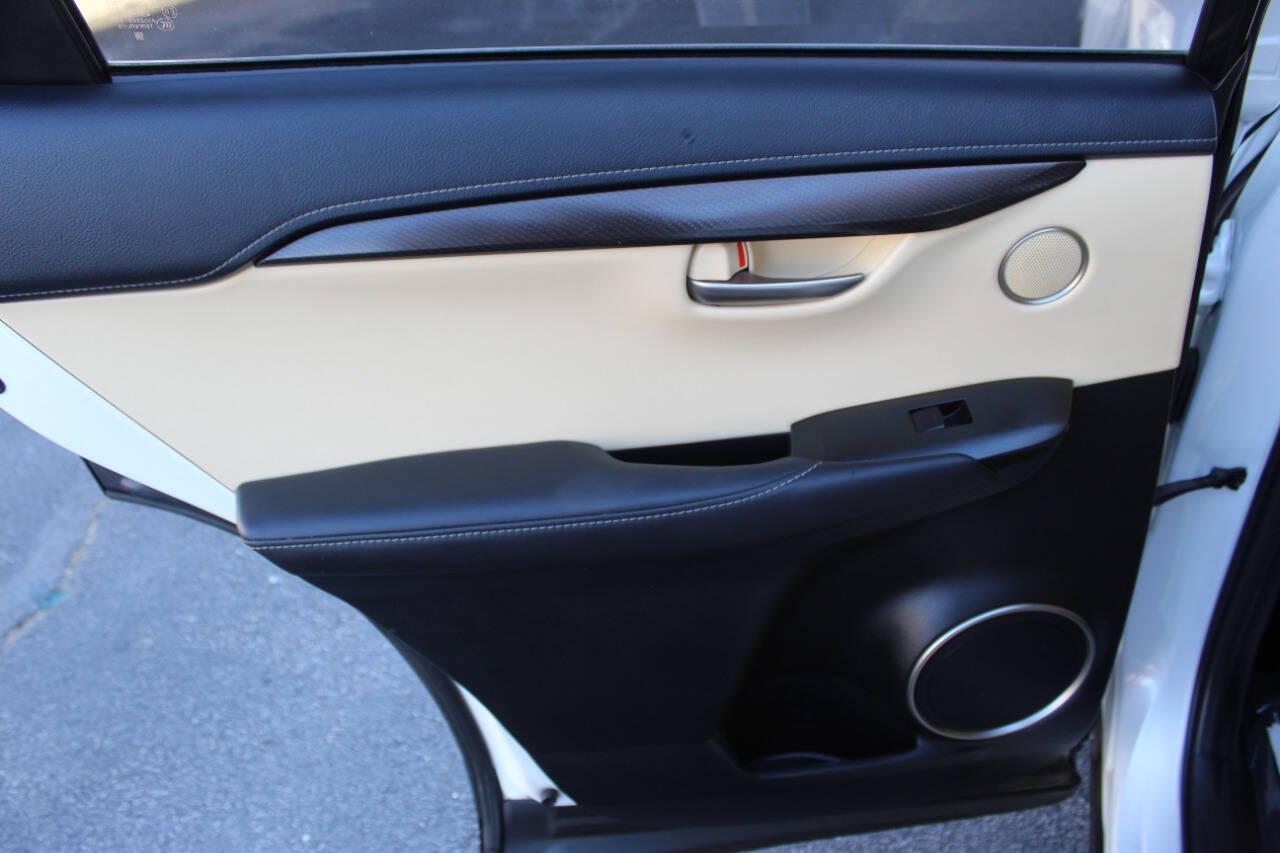 2017 White Lexus NX 200t FWD (JTJYARBZ5H2) with an 2.0L L4 DOHC 16V engine, 6A transmission, located at 4301 NW 39th , Oklahoma City, OK, 73112, (405) 949-5600, 35.512135, -97.598671 - NO DRIVERS LICENCE -NO FULL COVERAGE INSURANCE - NO CREDIT CHECK. COME ON OVER TO SUPERSPORTS, TAKE A LOOK AND TEST DRIVE. PLEASE GIVE US A CALL AT (405) 949-5600. NO LICENCIA DE CONDUCIR - NO SEGURO DE COBERTURA TOTAL - NO VERIFICACION DE CREDITO. VISITENOS EN SUPERSPORTS, MIRE NUESTRO - Photo#16