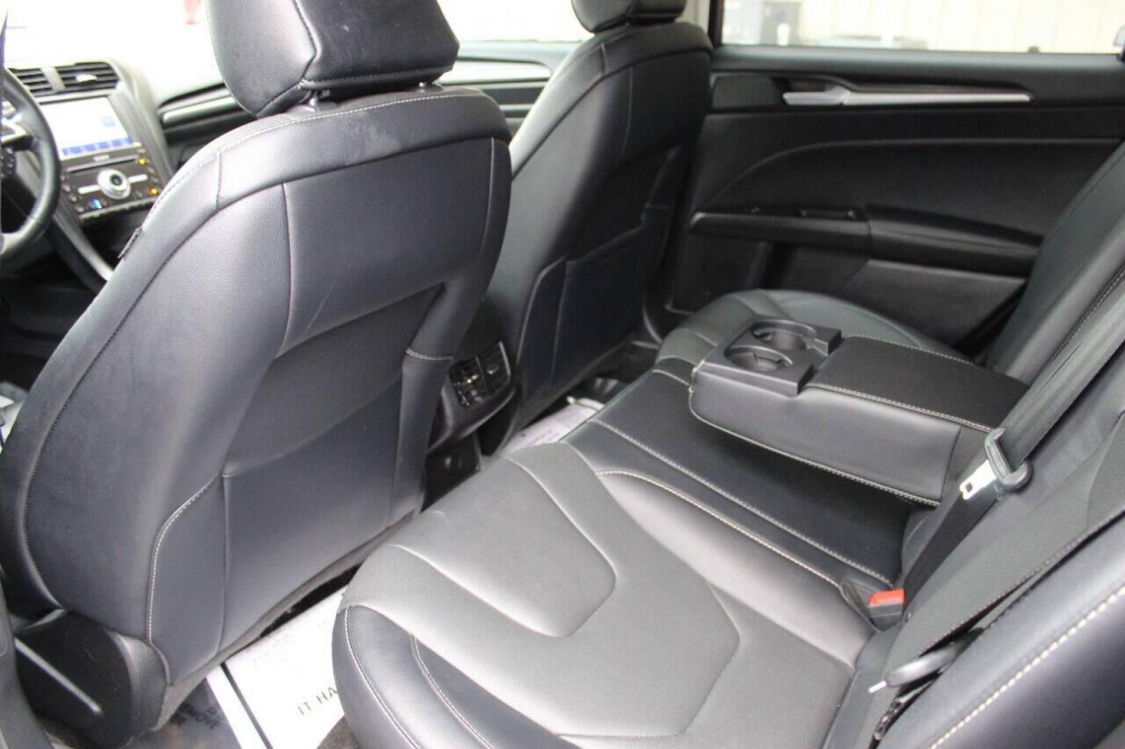 2020 White Ford Fusion Titanium (3FA6P0K93LR) with an 2.0L L4 DOHC 16V engine, 6A transmission, located at 4301 NW 39th , Oklahoma City, OK, 73112, (405) 949-5600, 35.512135, -97.598671 - Photo#13