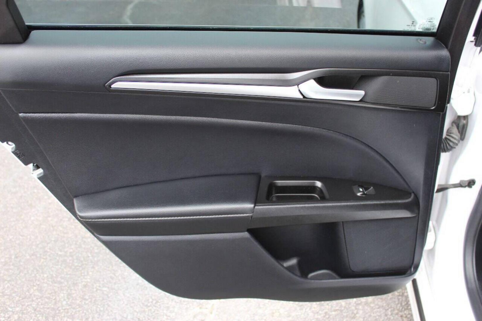 2020 White Ford Fusion Titanium (3FA6P0K93LR) with an 2.0L L4 DOHC 16V engine, 6A transmission, located at 4301 NW 39th , Oklahoma City, OK, 73112, (405) 949-5600, 35.512135, -97.598671 - Photo#14