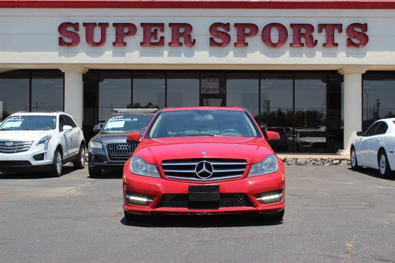 2014 Red Mercedes-Benz C-Class C300 4MATIC Sport Sedan (WDDGF8AB4ER) with an 3.0L V6 DOHC 24V engine, 7-Speed Automatic transmission, located at 4301 NW 39th , Oklahoma City, OK, 73112, (405) 949-5600, 35.512135, -97.598671 - NO DRIVERS LICENCE -NO FULL COVERAGE INSURANCE - NO CREDIT CHECK. COME ON OVER TO SUPERSPORTS, TAKE A LOOK AND TEST DRIVE. PLEASE GIVE US A CALL AT (405) 949-5600. NO LICENCIA DE CONDUCIR - NO SEGURO DE COBERTURA TOTAL - NO VERIFICACION DE CREDITO. VISITENOS EN SUPERSPORTS, MIRE N - Photo#2