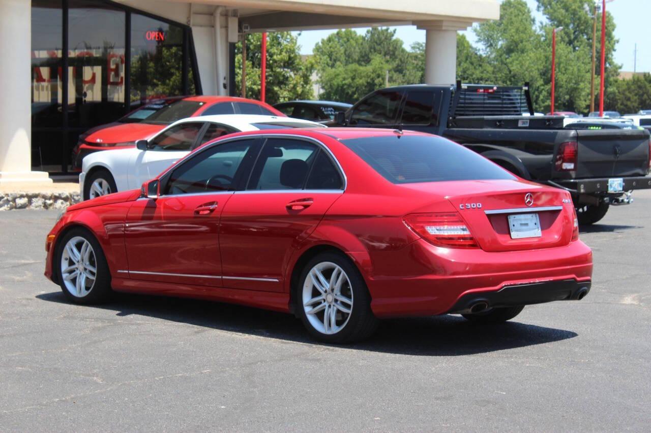 2014 Red Mercedes-Benz C-Class C300 4MATIC Sport Sedan (WDDGF8AB4ER) with an 3.0L V6 DOHC 24V engine, 7-Speed Automatic transmission, located at 4301 NW 39th , Oklahoma City, OK, 73112, (405) 949-5600, 35.512135, -97.598671 - NO DRIVERS LICENCE -NO FULL COVERAGE INSURANCE - NO CREDIT CHECK. COME ON OVER TO SUPERSPORTS, TAKE A LOOK AND TEST DRIVE. PLEASE GIVE US A CALL AT (405) 949-5600. NO LICENCIA DE CONDUCIR - NO SEGURO DE COBERTURA TOTAL - NO VERIFICACION DE CREDITO. VISITENOS EN SUPERSPORTS, MIRE N - Photo#5