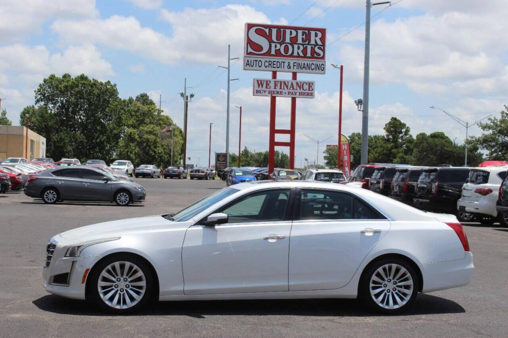 2015 White Cadillac CTS 3.6L Performance RWD (1G6AS5S36F0) with an 3.6L V6 DOHC 24V engine, 8A transmission, located at 4301 NW 39th , Oklahoma City, OK, 73112, (405) 949-5600, 35.512135, -97.598671 - NO DRIVERS LICENCE NO-FULL COVERAGE INSURANCE-NO CREDIT CHECK. COME ON OVER TO SUPERSPORTS AND TAKE A LOOK AND TEST DRIVE. PLEASE GIVE US A CALL AT (405) 949-5600. NO LICENSIA DE MANEJAR- NO SEGURO DE COBERTURA TOTAL- NO VERIFICACCION DE CREDITO. POR FAVOR VENGAN A SUPERSPORTS, ECHE UN - Photo#6