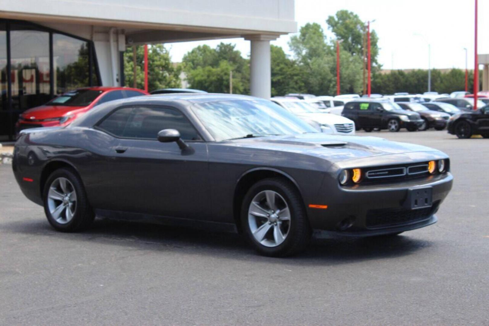 2019 Gray Dodge Challenger SXT (2C3CDZAG8KH) with an 3.6L V6 DOHC 24V engine, 8A transmission, located at 4301 NW 39th , Oklahoma City, OK, 73112, (405) 949-5600, 35.512135, -97.598671 - NO DRIVERS LICENCE NO-FULL COVERAGE INSURANCE-NO CREDIT CHECK. COME ON OVER TO SUPERSPORTS AND TAKE A LOOK AND TEST DRIVE. PLEASE GIVE US A CALL AT (405) 949-5600. NO LICENSIA DE MANEJAR- NO SEGURO DE COBERTURA TOTAL- NO VERIFICACCION DE CREDITO. POR FAVOR VENGAN A SUPERSPORTS, ECHE UN - Photo#0