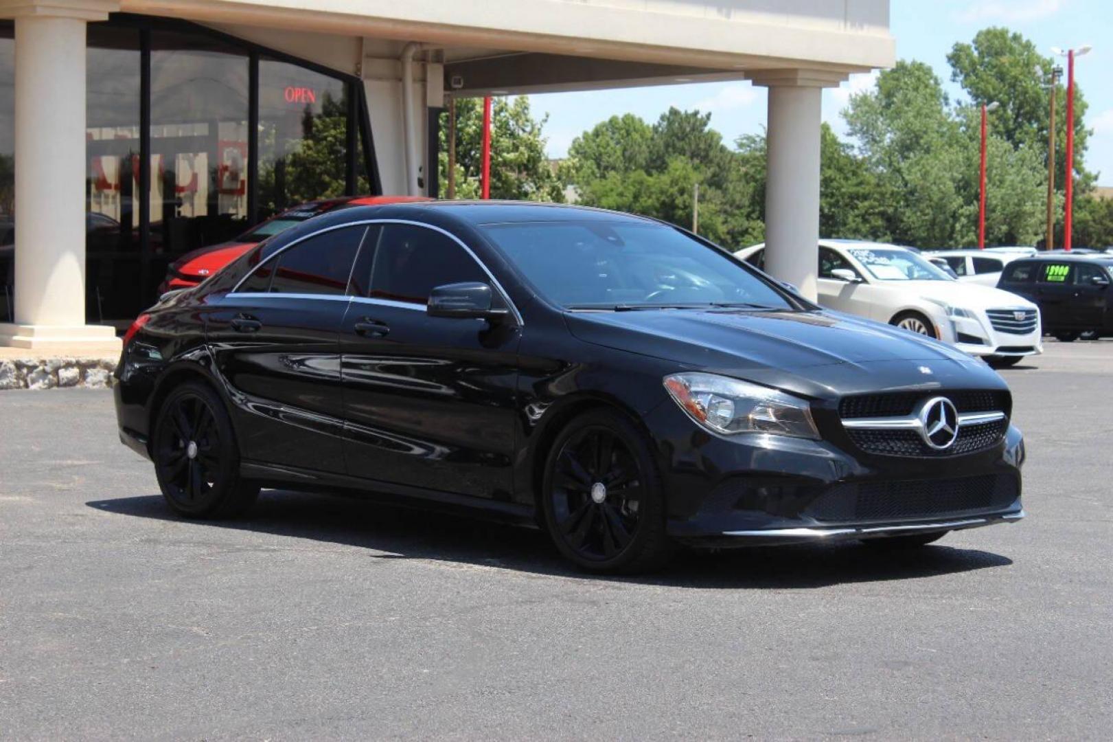2018 Black Mercedes-Benz CLA-Class CLA250 (WDDSJ4EB8JN) with an 2.0L L4 DOHC 16V engine, 7A transmission, located at 4301 NW 39th , Oklahoma City, OK, 73112, (405) 949-5600, 35.512135, -97.598671 - NO DRIVERS LICENCE NO-FULL COVERAGE INSURANCE-NO CREDIT CHECK. COME ON OVER TO SUPERSPORTS AND TAKE A LOOK AND TEST DRIVE. PLEASE GIVE US A CALL AT (405) 949-5600. NO LICENSIA DE MANEJAR- NO SEGURO DE COBERTURA TOTAL- NO VERIFICACCION DE CREDITO. POR FAVOR VENGAN A SUPERSPORTS, ECHE UN - Photo#0