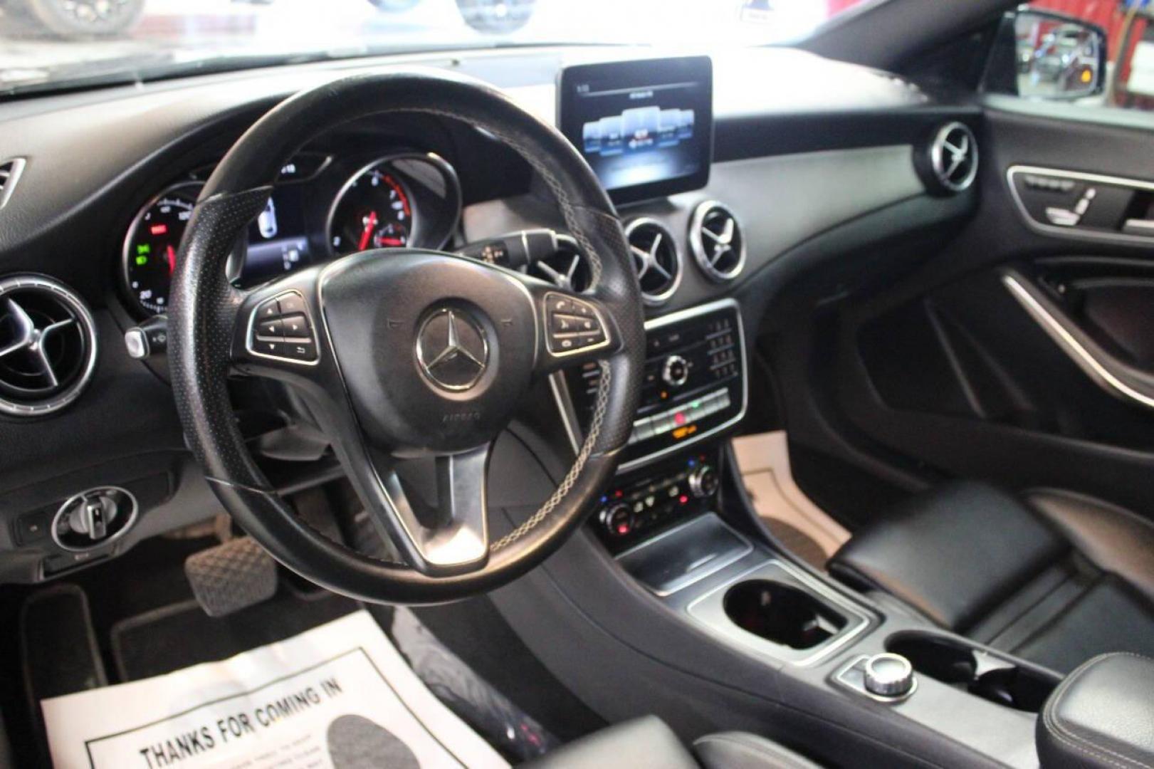 2018 Black Mercedes-Benz CLA-Class CLA250 (WDDSJ4EB8JN) with an 2.0L L4 DOHC 16V engine, 7A transmission, located at 4301 NW 39th , Oklahoma City, OK, 73112, (405) 949-5600, 35.512135, -97.598671 - NO DRIVERS LICENCE NO-FULL COVERAGE INSURANCE-NO CREDIT CHECK. COME ON OVER TO SUPERSPORTS AND TAKE A LOOK AND TEST DRIVE. PLEASE GIVE US A CALL AT (405) 949-5600. NO LICENSIA DE MANEJAR- NO SEGURO DE COBERTURA TOTAL- NO VERIFICACCION DE CREDITO. POR FAVOR VENGAN A SUPERSPORTS, ECHE UN - Photo#15