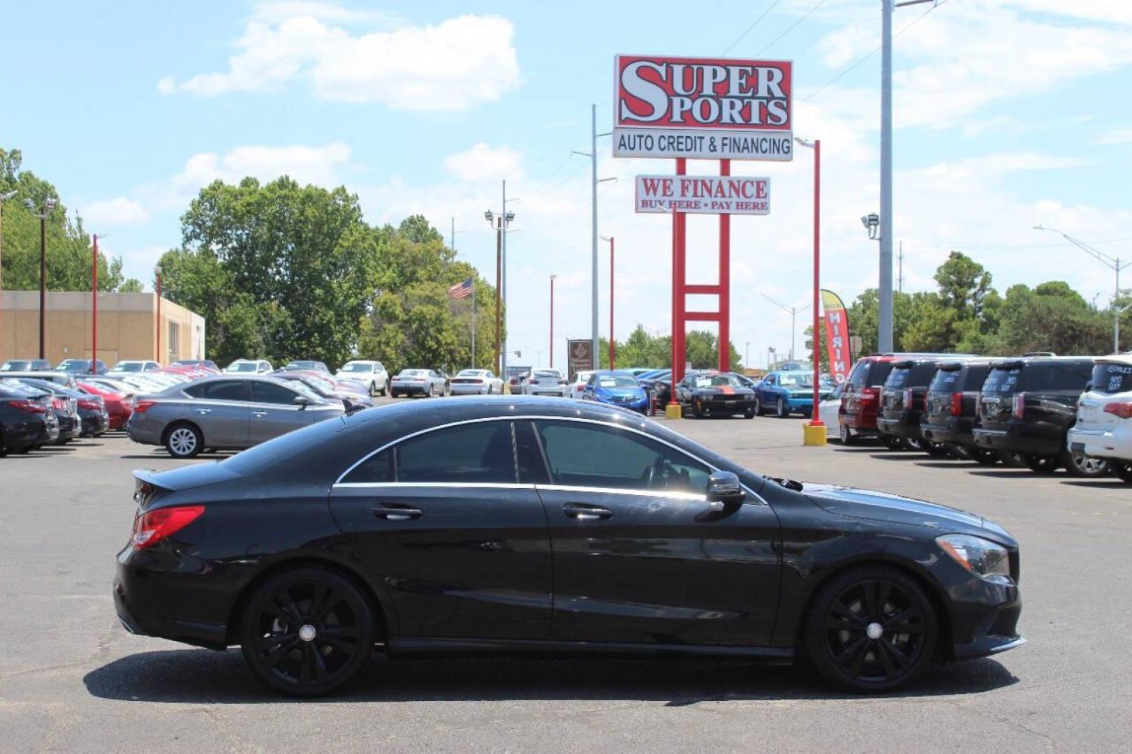 2018 Black Mercedes-Benz CLA-Class CLA250 (WDDSJ4EB8JN) with an 2.0L L4 DOHC 16V engine, 7A transmission, located at 4301 NW 39th , Oklahoma City, OK, 73112, (405) 949-5600, 35.512135, -97.598671 - NO DRIVERS LICENCE NO-FULL COVERAGE INSURANCE-NO CREDIT CHECK. COME ON OVER TO SUPERSPORTS AND TAKE A LOOK AND TEST DRIVE. PLEASE GIVE US A CALL AT (405) 949-5600. NO LICENSIA DE MANEJAR- NO SEGURO DE COBERTURA TOTAL- NO VERIFICACCION DE CREDITO. POR FAVOR VENGAN A SUPERSPORTS, ECHE UN - Photo#3