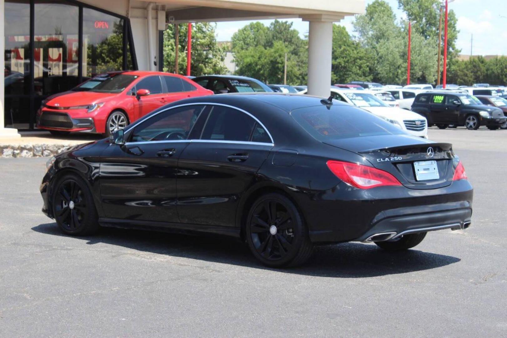 2018 Black Mercedes-Benz CLA-Class CLA250 (WDDSJ4EB8JN) with an 2.0L L4 DOHC 16V engine, 7A transmission, located at 4301 NW 39th , Oklahoma City, OK, 73112, (405) 949-5600, 35.512135, -97.598671 - NO DRIVERS LICENCE NO-FULL COVERAGE INSURANCE-NO CREDIT CHECK. COME ON OVER TO SUPERSPORTS AND TAKE A LOOK AND TEST DRIVE. PLEASE GIVE US A CALL AT (405) 949-5600. NO LICENSIA DE MANEJAR- NO SEGURO DE COBERTURA TOTAL- NO VERIFICACCION DE CREDITO. POR FAVOR VENGAN A SUPERSPORTS, ECHE UN - Photo#5
