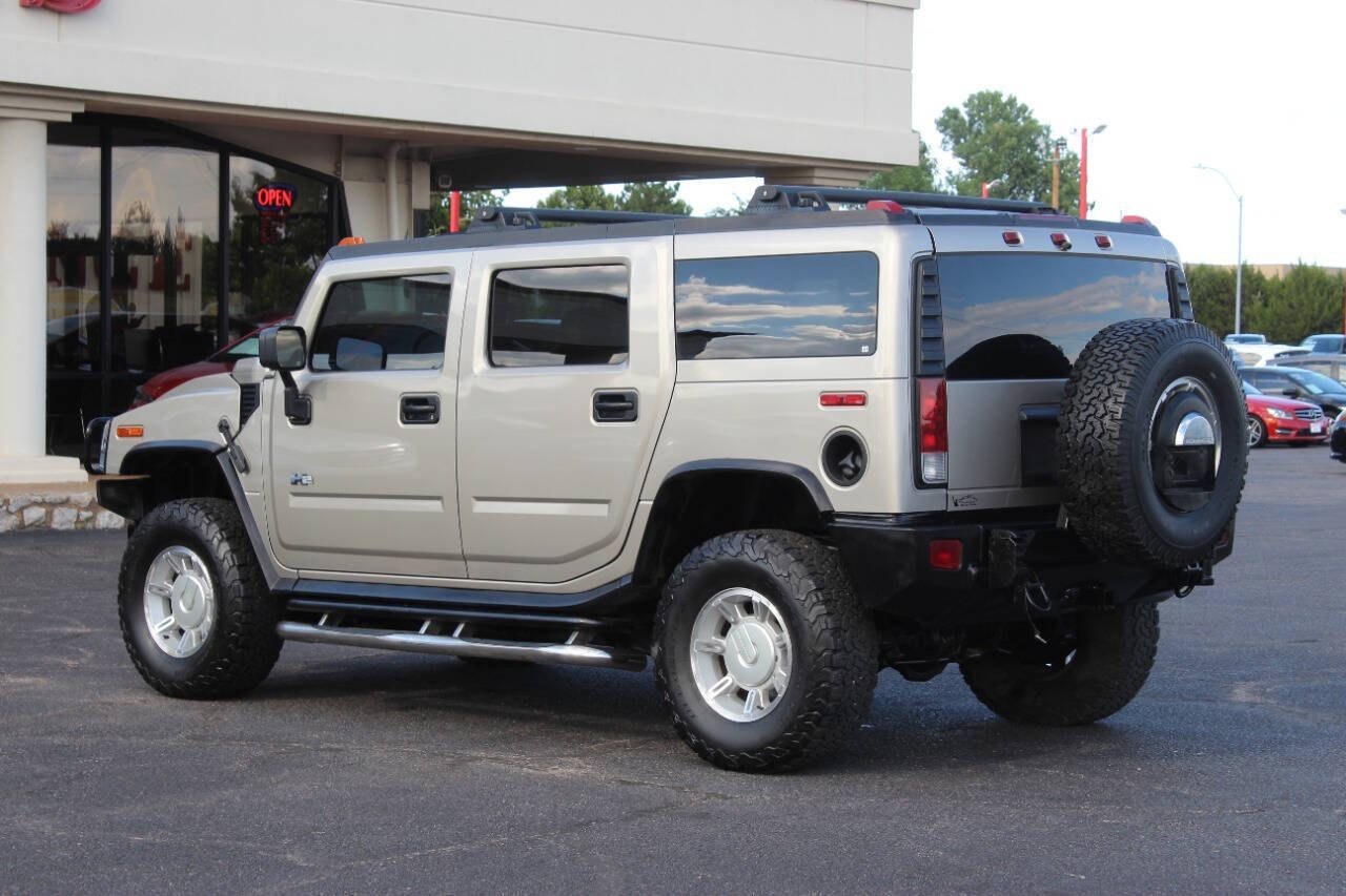 2005 Gold HUMMER H2 SUV (5GRGN23U45H) with an 6.0L V8 6.0L V8 engine, Automatic 4-Speed transmission, located at 4301 NW 39th , Oklahoma City, OK, 73112, (405) 949-5600, 35.512135, -97.598671 - Hablamos espaol. SPEND SMART --- BUY FROM SUPER SPORTS. ASKING WHOLESALE CASH PRICE: $15,900 (CASH ONLY) PLUS $100 PROCESSING FEE. ALL PRICES, DOWN PAYMENTS, PAYMENTS, AND FINANCE TERMS ARE NEGOTIABLE AT THE TIME OF APPROVAL. WE WILL WORK WITH YOU TO FIT YOUR BUDGET. WE WILL EVEN LOW - Photo#5