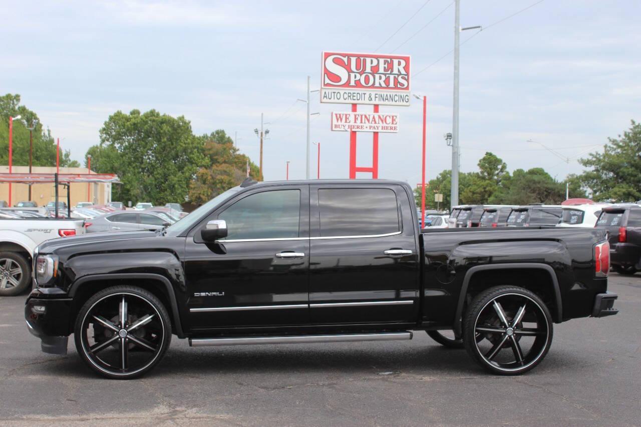 2018 Black GMC Sierra 1500 Denali Crew Cab Long Box 4WD (3GTU2PEJ9JG) with an 6.2L V8 6.2L V8 engine, Automatic 8-Speed transmission, located at 4301 NW 39th , Oklahoma City, OK, 73112, (405) 949-5600, 35.512135, -97.598671 - NO DRIVERS LICENCE NO-FULL COVERAGE INSURANCE-NO CREDIT CHECK. COME ON OVER TO SUPERSPORTS AND TAKE A LOOK AND TEST DRIVE. PLEASE GIVE US A CALL AT (405) 949-5600. NO LICENSIA DE MANEJAR- NO SEGURO DE COBERTURA TOTAL- NO VERIFICACCION DE CREDITO. POR FAVOR VENGAN A SUPERSPORTS, ECHE UN - Photo#6