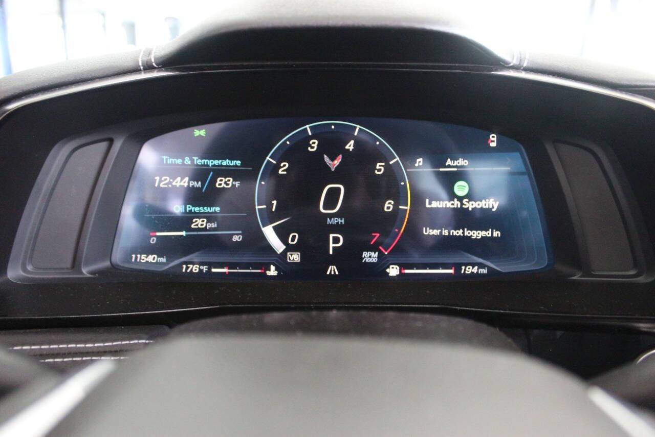 2023 Gray Chevrolet Corvette 1LT Coupe (1G1YA2D41P5) with an 6.2L V8 engine, 8A transmission, located at 4301 NW 39th , Oklahoma City, OK, 73112, (405) 949-5600, 35.512135, -97.598671 - NO DRIVERS LICENCE -NO FULL COVERAGE INSURANCE - NO CREDIT CHECK. COME ON OVER TO SUPERSPORTS, TAKE A LOOK AND TEST DRIVE. PLEASE GIVE US A CALL AT (405) 949-5600. NO LICENCIA DE CONDUCIR - NO SEGURO DE COBERTURA TOTAL - NO VERIFICACION DE CREDITO. VISITENOS EN SUPERSPORTS, MIRE NUESTRO - Photo#18