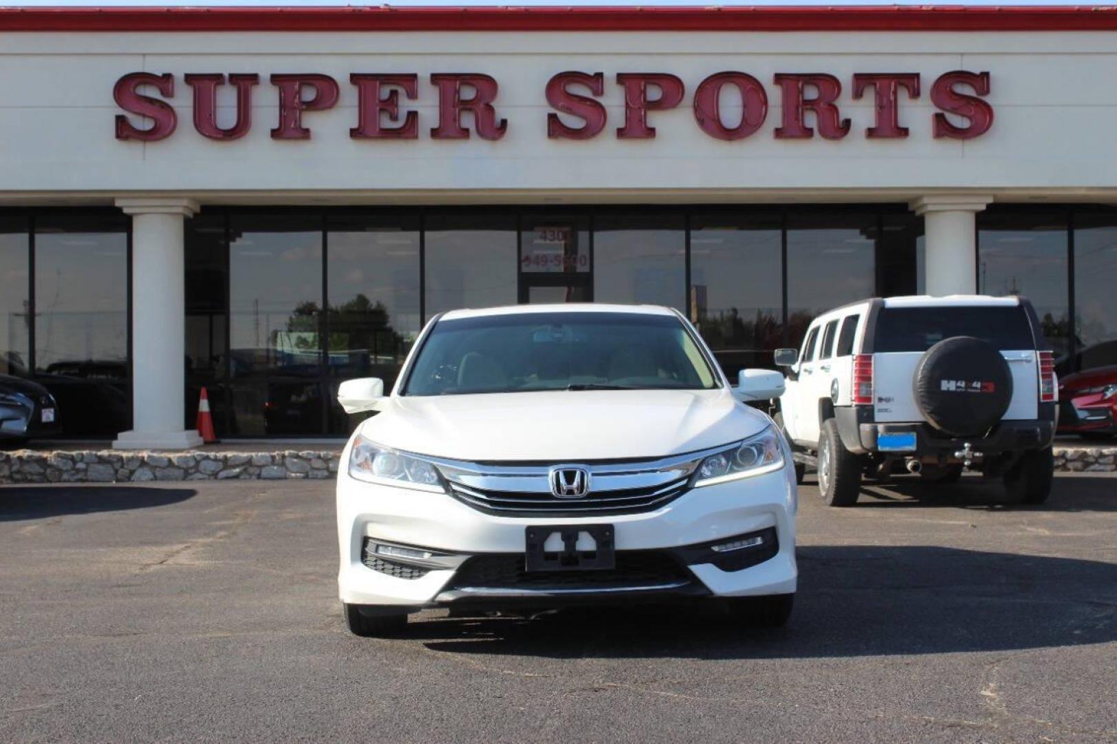 2017 White Honda Accord EX-L Sedan CVT (1HGCR2F87HA) with an 2.4L L4 DOHC 16V engine, CVT transmission, located at 4301 NW 39th , Oklahoma City, OK, 73112, (405) 949-5600, 35.512135, -97.598671 - NO DRIVERS LICENCE NO-FULL COVERAGE INSURANCE-NO CREDIT CHECK. COME ON OVER TO SUPERSPORTS AND TAKE A LOOK AND TEST DRIVE. PLEASE GIVE US A CALL AT (405) 949-5600. NO LICENSIA DE MANEJAR- NO SEGURO DE COBERTURA TOTAL- NO VERIFICACCION DE CREDITO. POR FAVOR VENGAN A SUPERSPORTS, ECHE UN - Photo#0