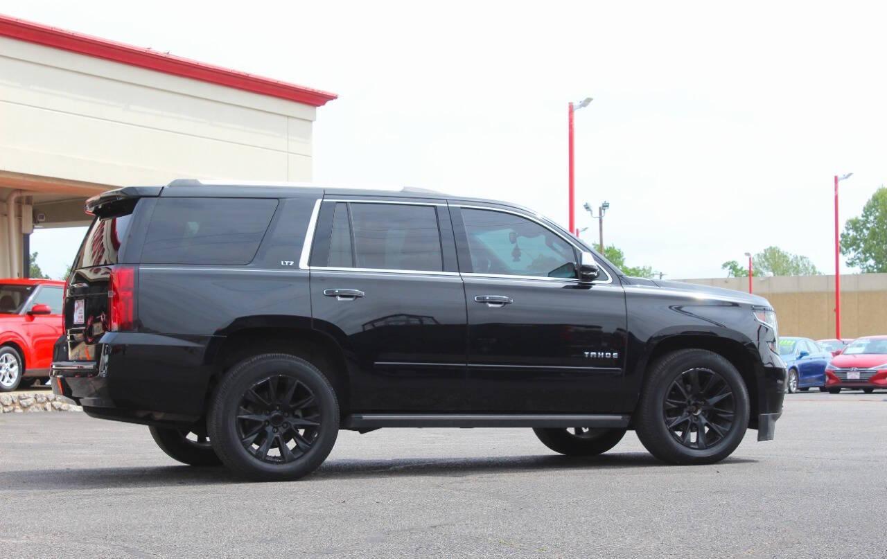 2015 Black Chevrolet Tahoe LTZ 4WD (1GNSKCKC9FR) with an 5.3L V8 5.3L V8 engine, Automatic 6-Speed transmission, located at 4301 NW 39th , Oklahoma City, OK, 73112, (405) 949-5600, 35.512135, -97.598671 - NO DRIVERS LICENCE NO-FULL COVERAGE INSURANCE-NO CREDIT CHECK. COME ON OVER TO SUPERSPORTS AND TAKE A LOOK AND TEST DRIVE. PLEASE GIVE US A CALL AT (405) 949-5600. NO LICENSIA DE MANEJAR- NO SEGURO DE COBERTURA TOTAL- NO VERIFICACCION DE CREDITO. POR FAVOR VENGAN A SUPERSPORTS, ECHE UN - Photo#2
