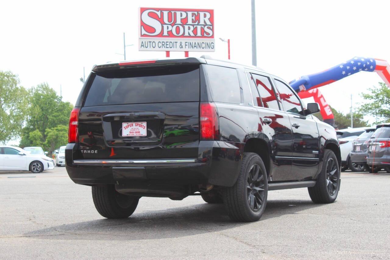 2015 Black Chevrolet Tahoe LTZ 4WD (1GNSKCKC9FR) with an 5.3L V8 5.3L V8 engine, Automatic 6-Speed transmission, located at 4301 NW 39th , Oklahoma City, OK, 73112, (405) 949-5600, 35.512135, -97.598671 - NO DRIVERS LICENCE NO-FULL COVERAGE INSURANCE-NO CREDIT CHECK. COME ON OVER TO SUPERSPORTS AND TAKE A LOOK AND TEST DRIVE. PLEASE GIVE US A CALL AT (405) 949-5600. NO LICENSIA DE MANEJAR- NO SEGURO DE COBERTURA TOTAL- NO VERIFICACCION DE CREDITO. POR FAVOR VENGAN A SUPERSPORTS, ECHE UN - Photo#3