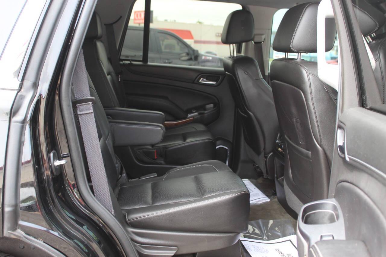 2015 Black Chevrolet Tahoe LTZ 4WD (1GNSKCKC9FR) with an 5.3L V8 5.3L V8 engine, Automatic 6-Speed transmission, located at 4301 NW 39th , Oklahoma City, OK, 73112, (405) 949-5600, 35.512135, -97.598671 - NO DRIVERS LICENCE NO-FULL COVERAGE INSURANCE-NO CREDIT CHECK. COME ON OVER TO SUPERSPORTS AND TAKE A LOOK AND TEST DRIVE. PLEASE GIVE US A CALL AT (405) 949-5600. NO LICENSIA DE MANEJAR- NO SEGURO DE COBERTURA TOTAL- NO VERIFICACCION DE CREDITO. POR FAVOR VENGAN A SUPERSPORTS, ECHE UN - Photo#12