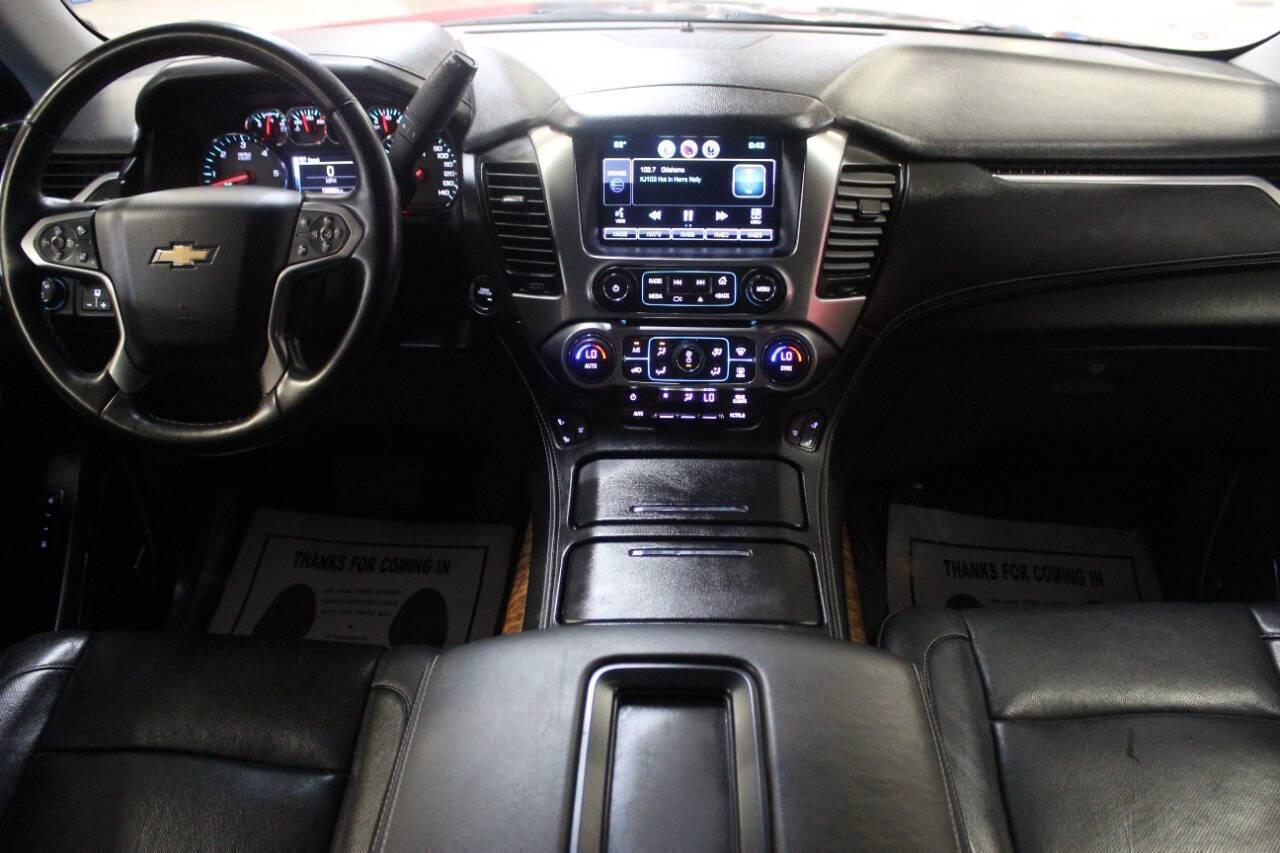 2015 Black Chevrolet Tahoe LTZ 4WD (1GNSKCKC9FR) with an 5.3L V8 5.3L V8 engine, Automatic 6-Speed transmission, located at 4301 NW 39th , Oklahoma City, OK, 73112, (405) 949-5600, 35.512135, -97.598671 - NO DRIVERS LICENCE NO-FULL COVERAGE INSURANCE-NO CREDIT CHECK. COME ON OVER TO SUPERSPORTS AND TAKE A LOOK AND TEST DRIVE. PLEASE GIVE US A CALL AT (405) 949-5600. NO LICENSIA DE MANEJAR- NO SEGURO DE COBERTURA TOTAL- NO VERIFICACCION DE CREDITO. POR FAVOR VENGAN A SUPERSPORTS, ECHE UN - Photo#24