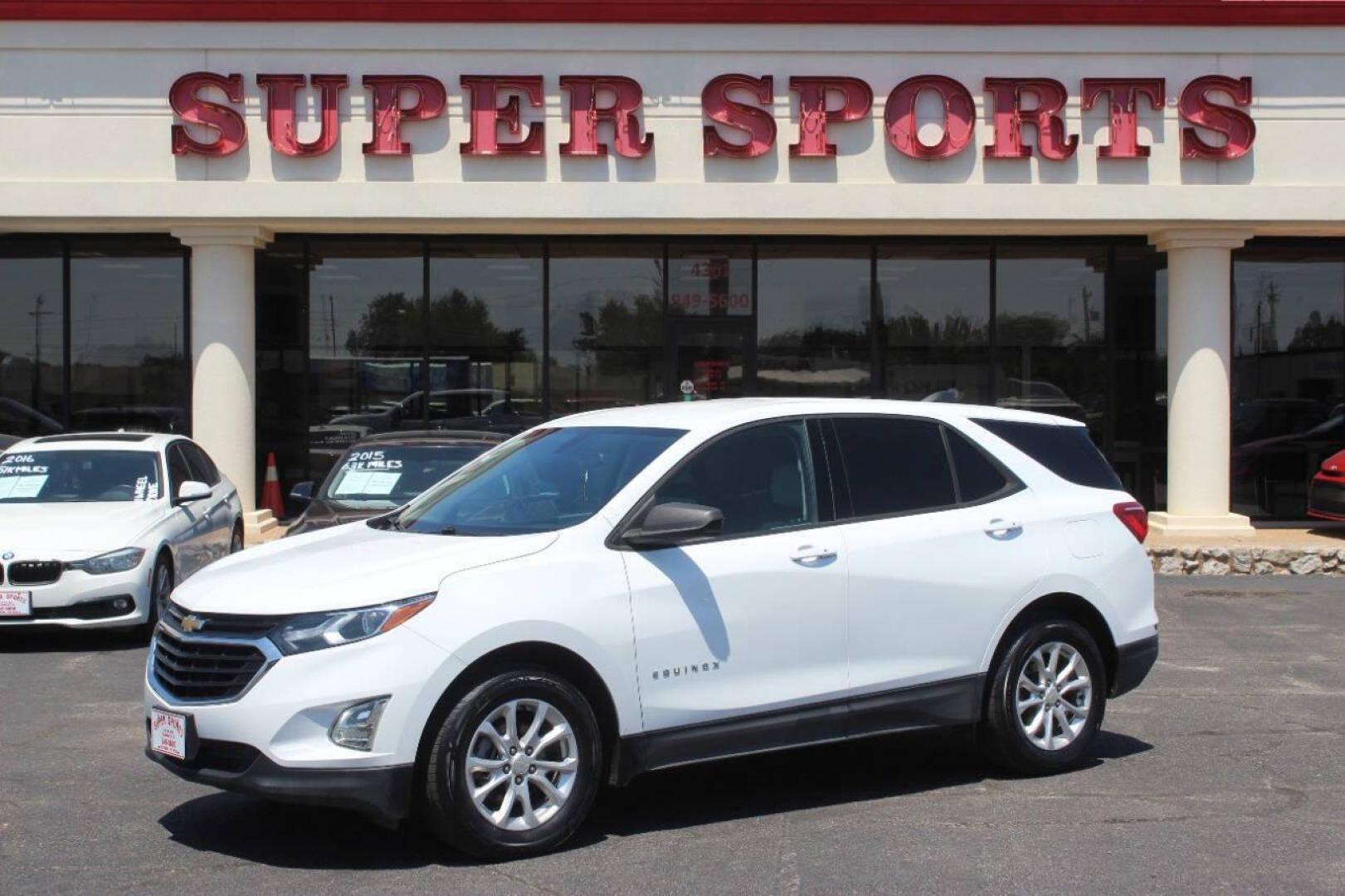 2019 White Chevrolet Equinox LS 2WD (3GNAXHEV6KS) with an 1.5L I4 Turbocharger 1.5L I4 engine, Automatic 6-Speed transmission, located at 4301 NW 39th , Oklahoma City, OK, 73112, (405) 949-5600, 35.512135, -97.598671 - NO DRIVERS LICENCE NO-FULL COVERAGE INSURANCE-NO CREDIT CHECK. COME ON OVER TO SUPERSPORTS AND TAKE A LOOK AND TEST DRIVE. PLEASE GIVE US A CALL AT (405) 949-5600. NO LICENSIA DE MANEJAR- NO SEGURO DE COBERTURA TOTAL- NO VERIFICACCION DE CREDITO. POR FAVOR VENGAN A SUPERSPORTS, ECHE UN- Photo#0