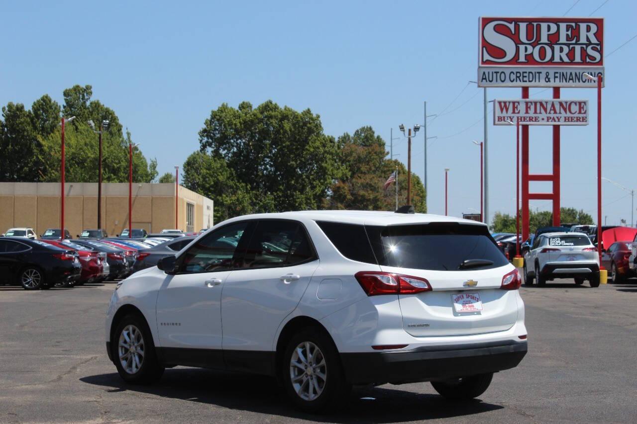 2019 White Chevrolet Equinox LS 2WD (3GNAXHEV6KS) with an 1.5L I4 Turbocharger 1.5L I4 engine, Automatic 6-Speed transmission, located at 4301 NW 39th , Oklahoma City, OK, 73112, (405) 949-5600, 35.512135, -97.598671 - NO DRIVERS LICENCE NO-FULL COVERAGE INSURANCE-NO CREDIT CHECK. COME ON OVER TO SUPERSPORTS AND TAKE A LOOK AND TEST DRIVE. PLEASE GIVE US A CALL AT (405) 949-5600. NO LICENSIA DE MANEJAR- NO SEGURO DE COBERTURA TOTAL- NO VERIFICACCION DE CREDITO. POR FAVOR VENGAN A SUPERSPORTS, ECHE UN - Photo#3