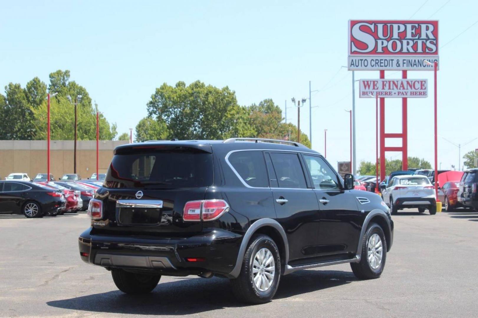 2019 Black Nissan Armada SV AWD (JN8AY2NC4K9) with an 5.6L V8 DOHC 32V engine, 7A transmission, located at 4301 NW 39th , Oklahoma City, OK, 73112, (405) 949-5600, 35.512135, -97.598671 - NO DRIVERS LICENCE NO-FULL COVERAGE INSURANCE-NO CREDIT CHECK. COME ON OVER TO SUPERSPORTS AND TAKE A LOOK AND TEST DRIVE. PLEASE GIVE US A CALL AT (405) 949-5600. NO LICENSIA DE MANEJAR- NO SEGURO DE COBERTURA TOTAL- NO VERIFICACCION DE CREDITO. POR FAVOR VENGAN A SUPERSPORTS, ECHE UN - Photo#3