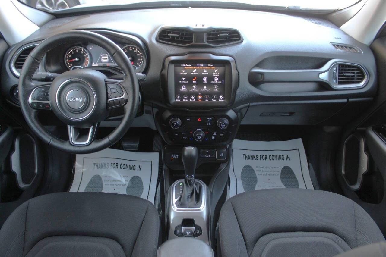 2022 Gray Jeep Renegade Latitude (ZACNJDB13NP) with an 1.3L I4 Turbocharger 1.3L I4 engine, Automatic 9-Speed transmission, located at 4301 NW 39th , Oklahoma City, OK, 73112, (405) 949-5600, 35.512135, -97.598671 - Hablamos espanol. SPEND SMART --- BUY FROM SUPER SPORTS. ALL PRICES, DOWN PAYMENTS, PAYMENTS, AND FINANCE TERMS ARE NEGOTIABLE AT THE TIME OF APPROVAL. WE WILL WORK WITH YOU TO FIT YOUR BUDGET. WE WILL EVEN LOWER AND ADJUST THE NUMBERS TO HELP MAKE THE VE HICLE MORE AFFORDABLE FOR YOU.- Photo#18