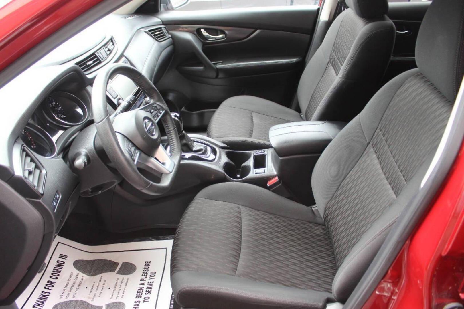 2020 Red Nissan Rogue S AWD (5N1AT2MV3LC) with an 2.5L L4 DOHC 16V engine, CVT transmission, located at 4301 NW 39th , Oklahoma City, OK, 73112, (405) 949-5600, 35.512135, -97.598671 - Photo#16