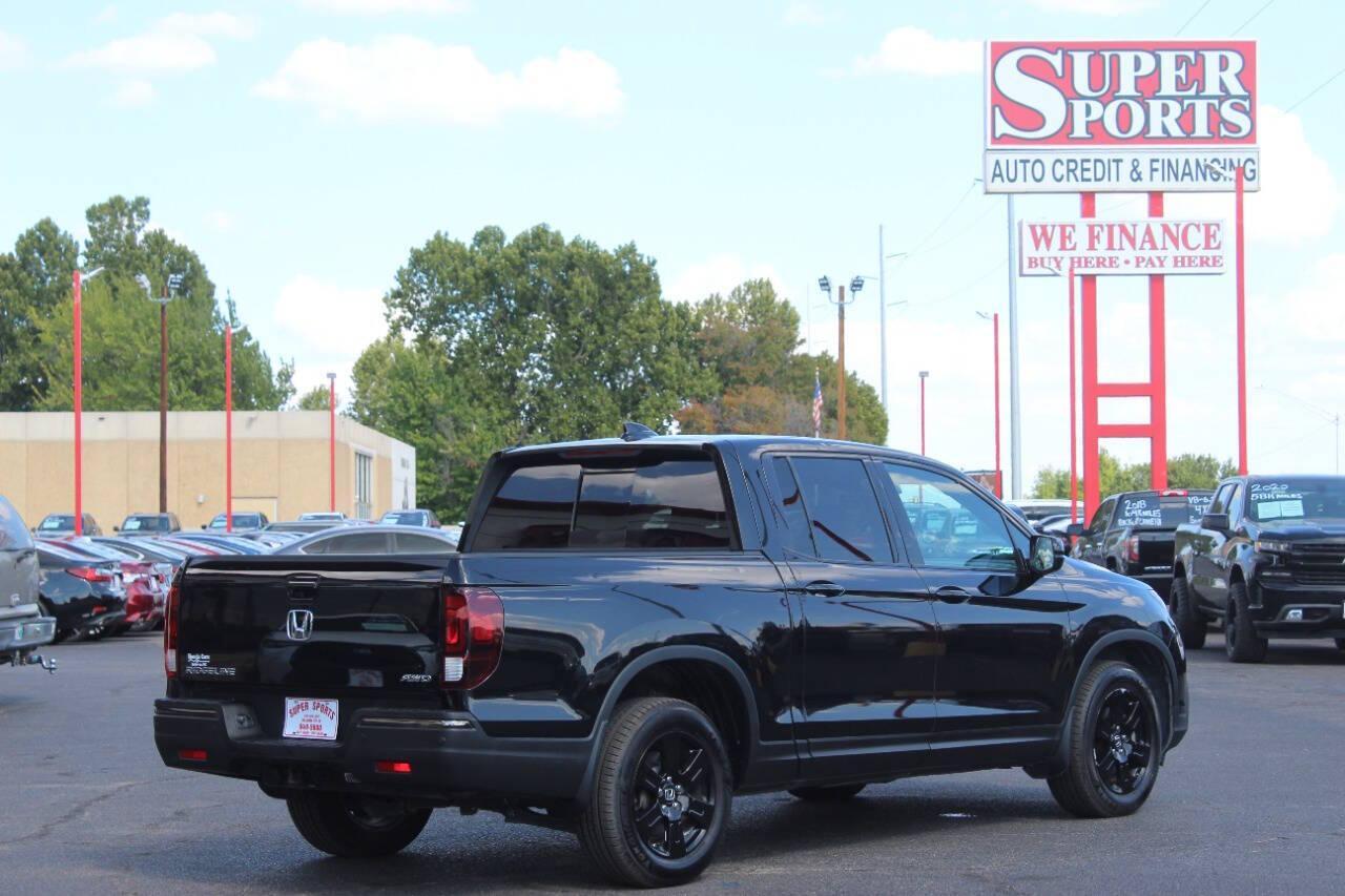 2019 Black Honda Ridgeline Black Edition AWD (5FPYK3F81KB) with an 3.5L V6 SOHC 24V engine, 6A transmission, located at 4301 NW 39th , Oklahoma City, OK, 73112, (405) 949-5600, 35.512135, -97.598671 - NO DRIVERS LICENCE -NO FULL COVERAGE INSURANCE - NO CREDIT CHECK. COME ON OVER TO SUPERSPORTS, TAKE A LOOK AND TEST DRIVE. PLEASE GIVE US A CALL AT (405) 949-5600. NO LICENCIA DE CONDUCIR - NO SEGURO DE COBERTURA TOTAL - NO VERIFICACION DE CREDITO. VISITENOS EN SUPERSPORTS, MIRE NUESTRO - Photo#6