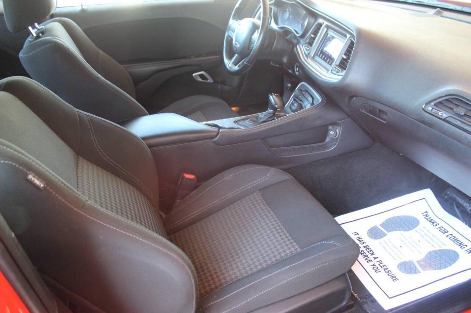 2021 Orange Dodge Challenger SXT (2C3CDZAG1MH) with an 3.6L V6 DOHC 24V engine, 8A transmission, located at 4301 NW 39th , Oklahoma City, OK, 73112, (405) 949-5600, 35.512135, -97.598671 - NO DRIVERS LICENCE NO-FULL COVERAGE INSURANCE-NO CREDIT CHECK. COME ON OVER TO SUPERSPORTS AND TAKE A LOOK AND TEST DRIVE. PLEASE GIVE US A CALL AT (405) 949-5600. NO LICENSIA DE MANEJAR- NO SEGURO DE COBERTURA TOTAL- NO VERIFICACCION DE CREDITO. POR FAVOR VENGAN A SUPERSPORTS, ECHE UN - Photo#9