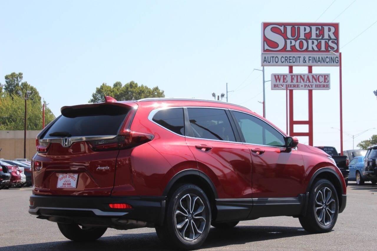 2021 Red Honda CR-V EX AWD (2HKRW2H59MH) with an 1.5L I4 Turbocharger 1.5L I4 engine, CVT transmission, located at 4301 NW 39th , Oklahoma City, OK, 73112, (405) 949-5600, 35.512135, -97.598671 - NO DRIVERS LICENCE -NO FULL COVERAGE INSURANCE - NO CREDIT CHECK. COME ON OVER TO SUPERSPORTS, TAKE A LOOK AND TEST DRIVE. PLEASE GIVE US A CALL AT (405) 949-5600. NO LICENCIA DE CONDUCIR - NO SEGURO DE COBERTURA TOTAL - NO VERIFICACION DE CREDITO. VISITENOS EN SUPERSPORTS, MIRE NUESTRO - Photo#3